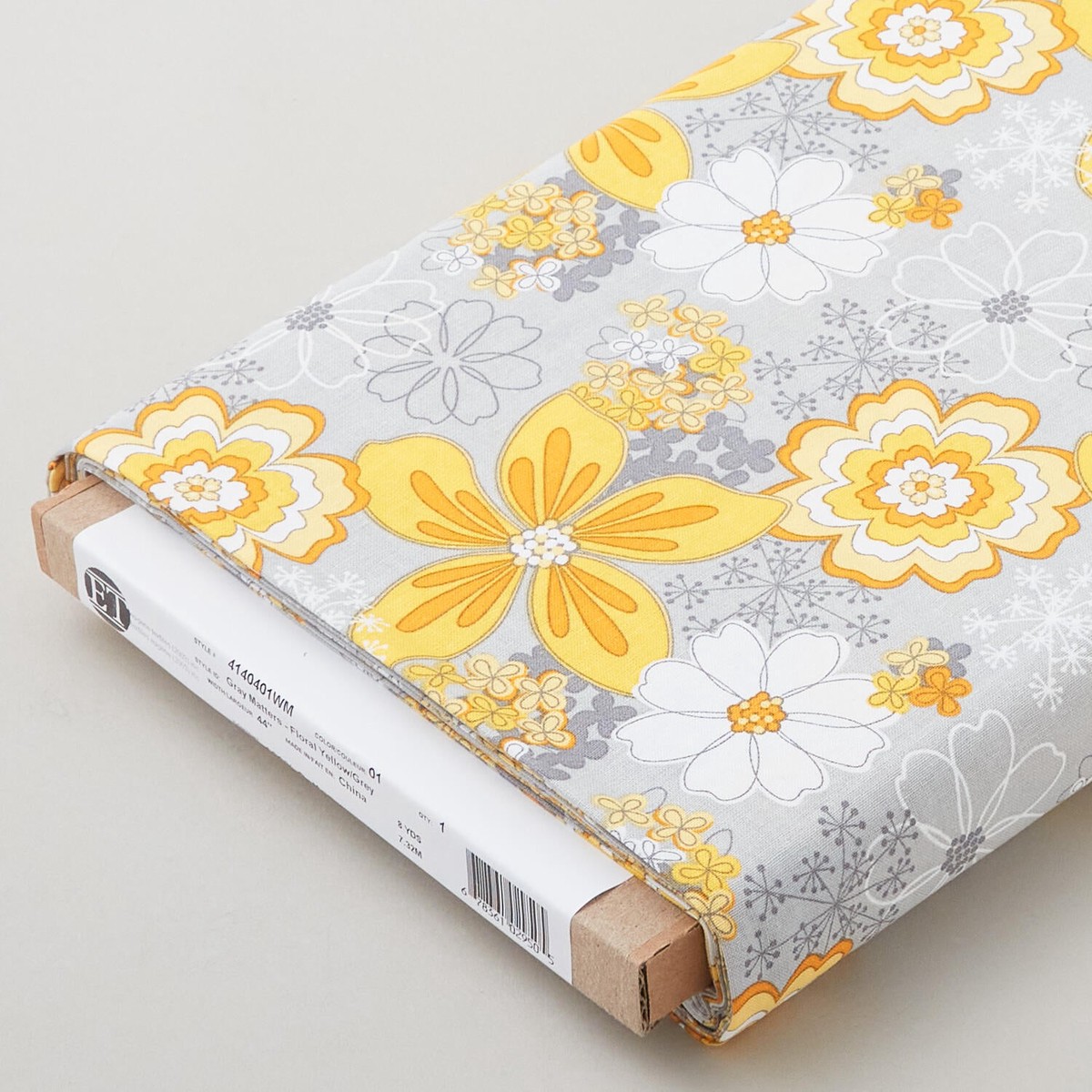 gray-matters-floral-yellow-grey-8-yard-bolt