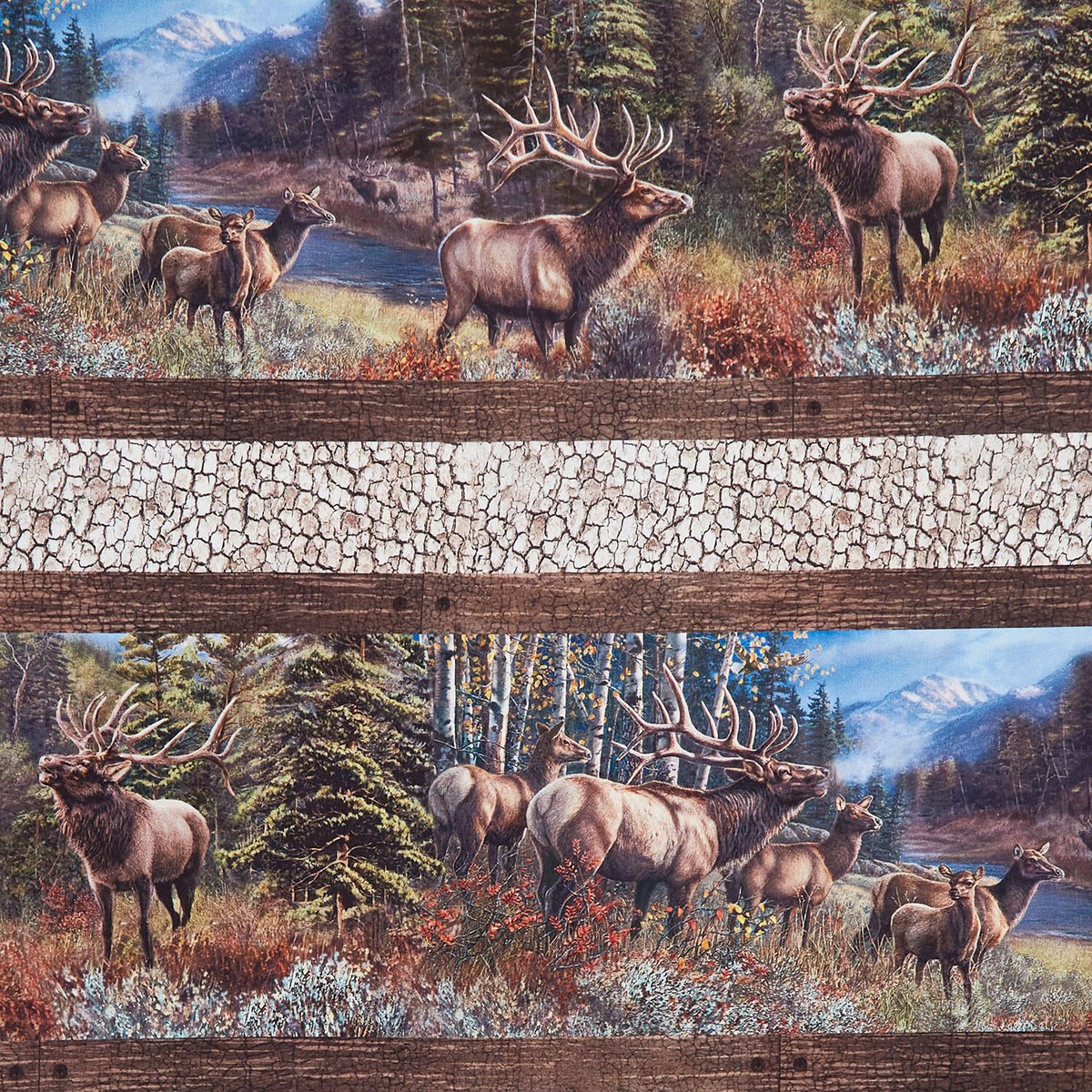 naturescapes-timber-trail-elk-border-stripe-taupe-multi-yardage