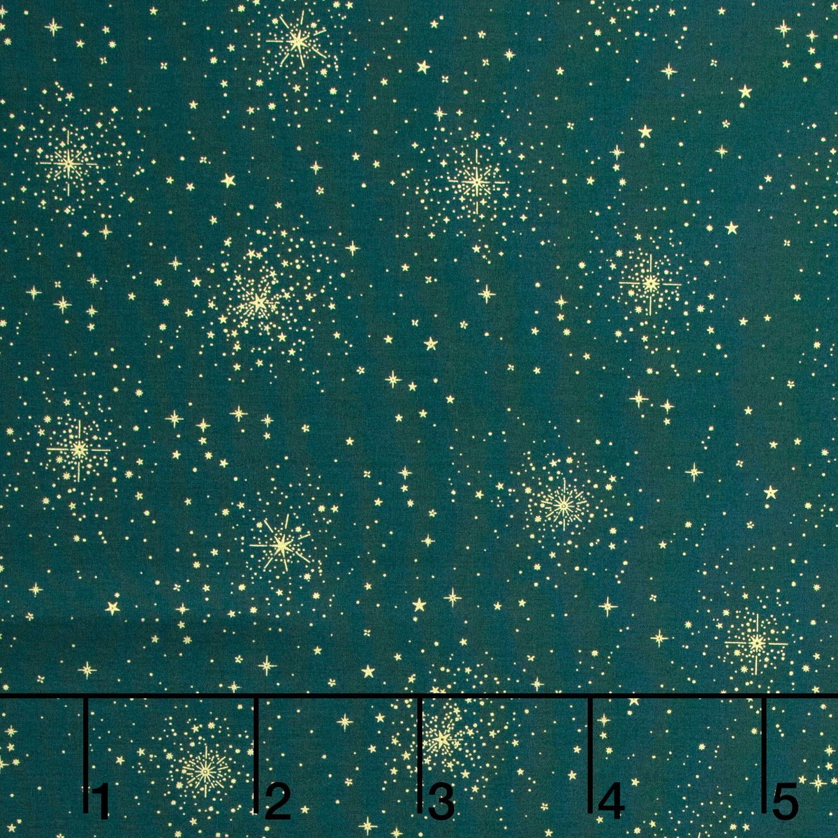 good-tidings-christmas-star-green-metallic-yardage