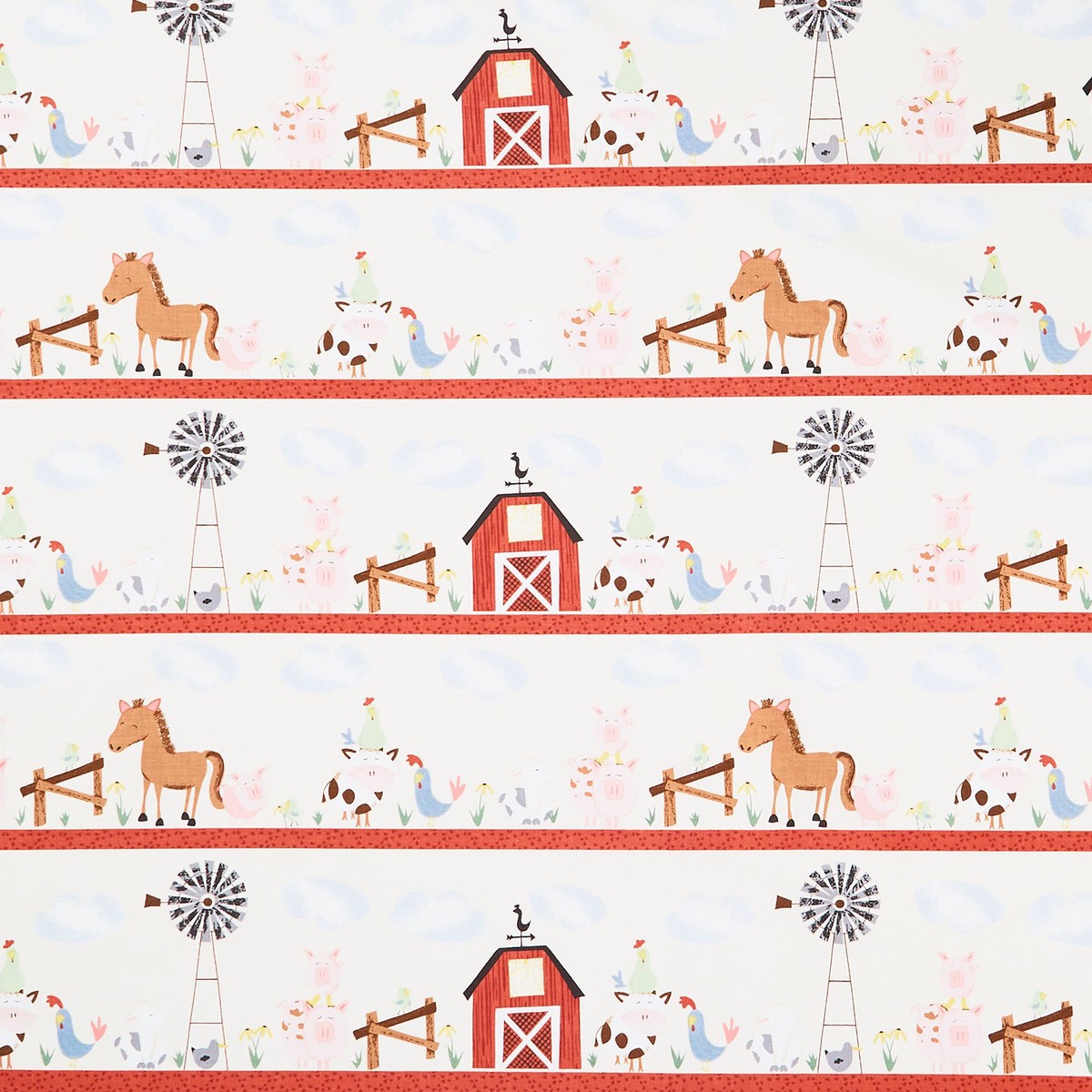 farm-tastic-friends-border-stripe-red-yardage