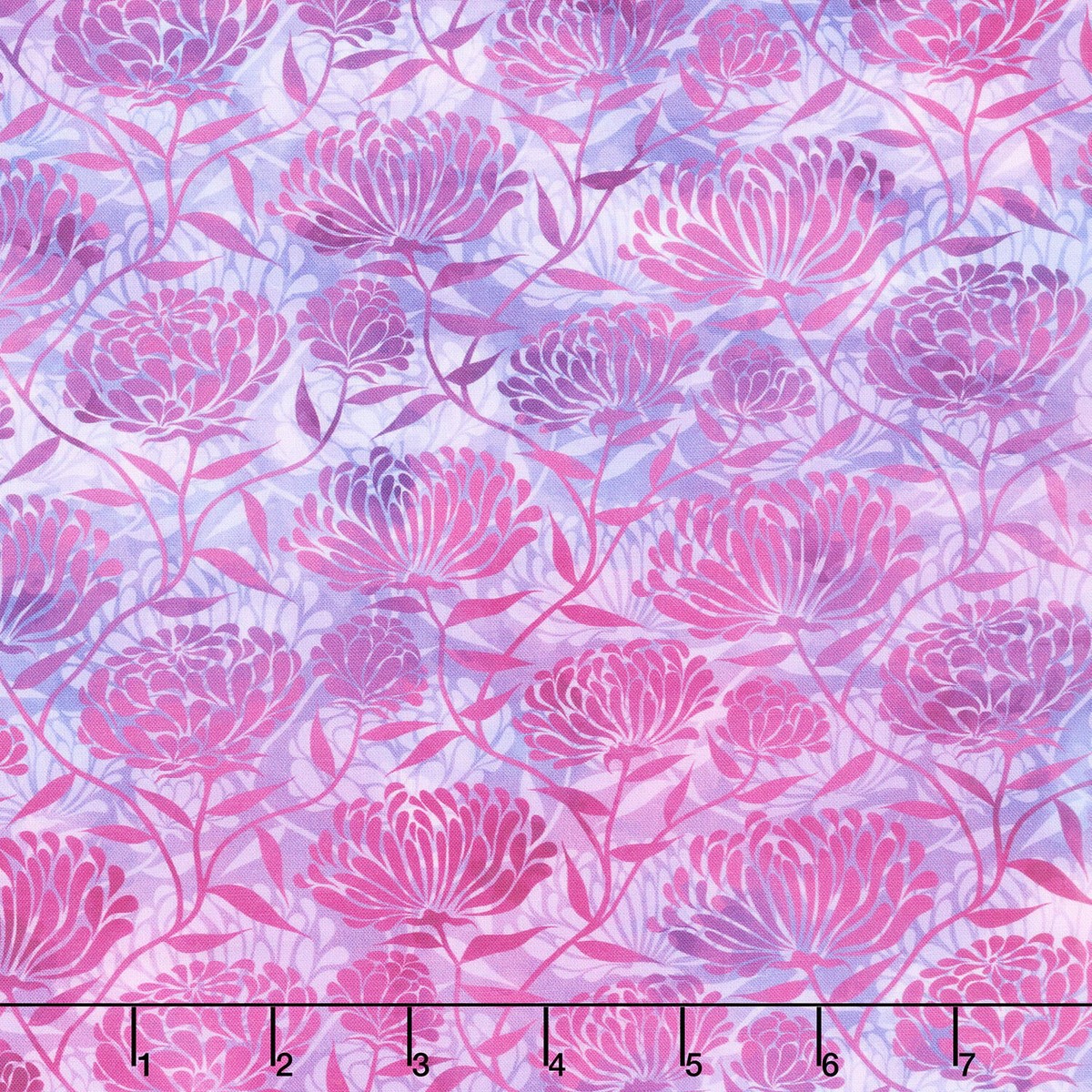 felicity-chrysanthemums-magenta-yardage