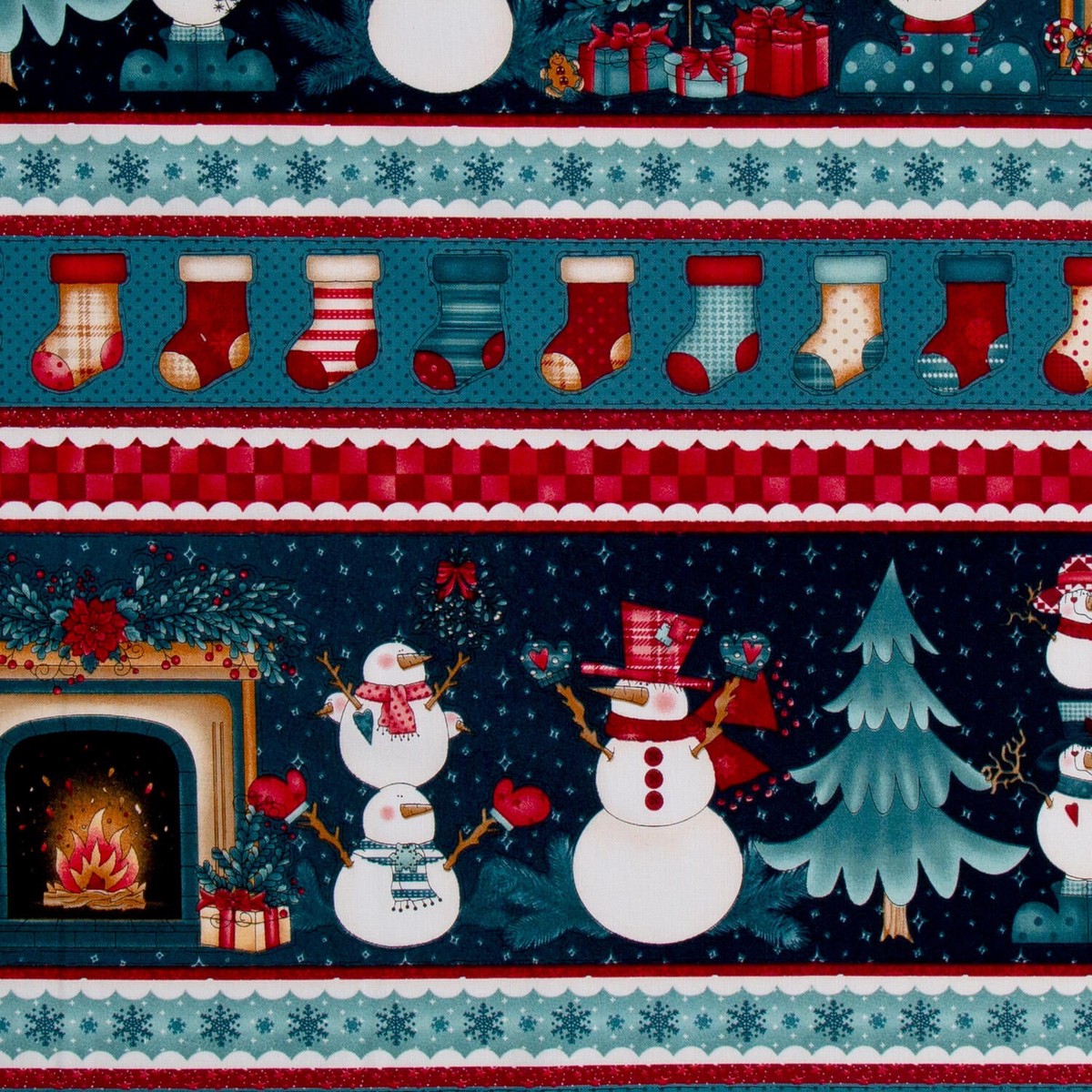 gifts-of-gratitude-border-stripe-teal-yardage
