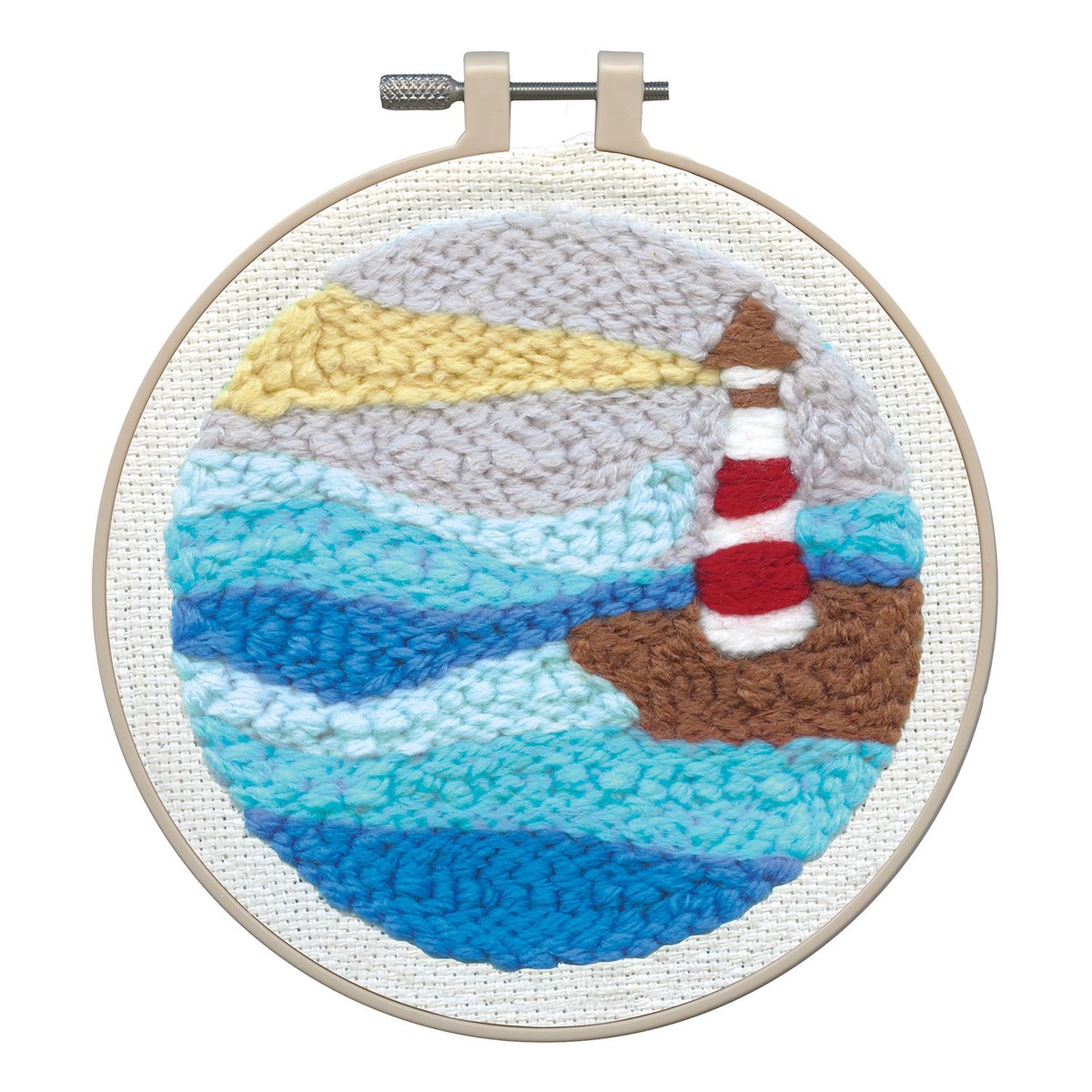 lighthouse-punch-needle-embroidery-kit