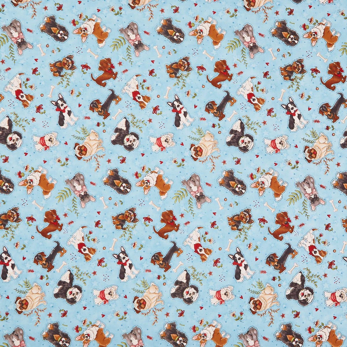 home-is-where-the-dogs-is-small-dogs-blue-yardage