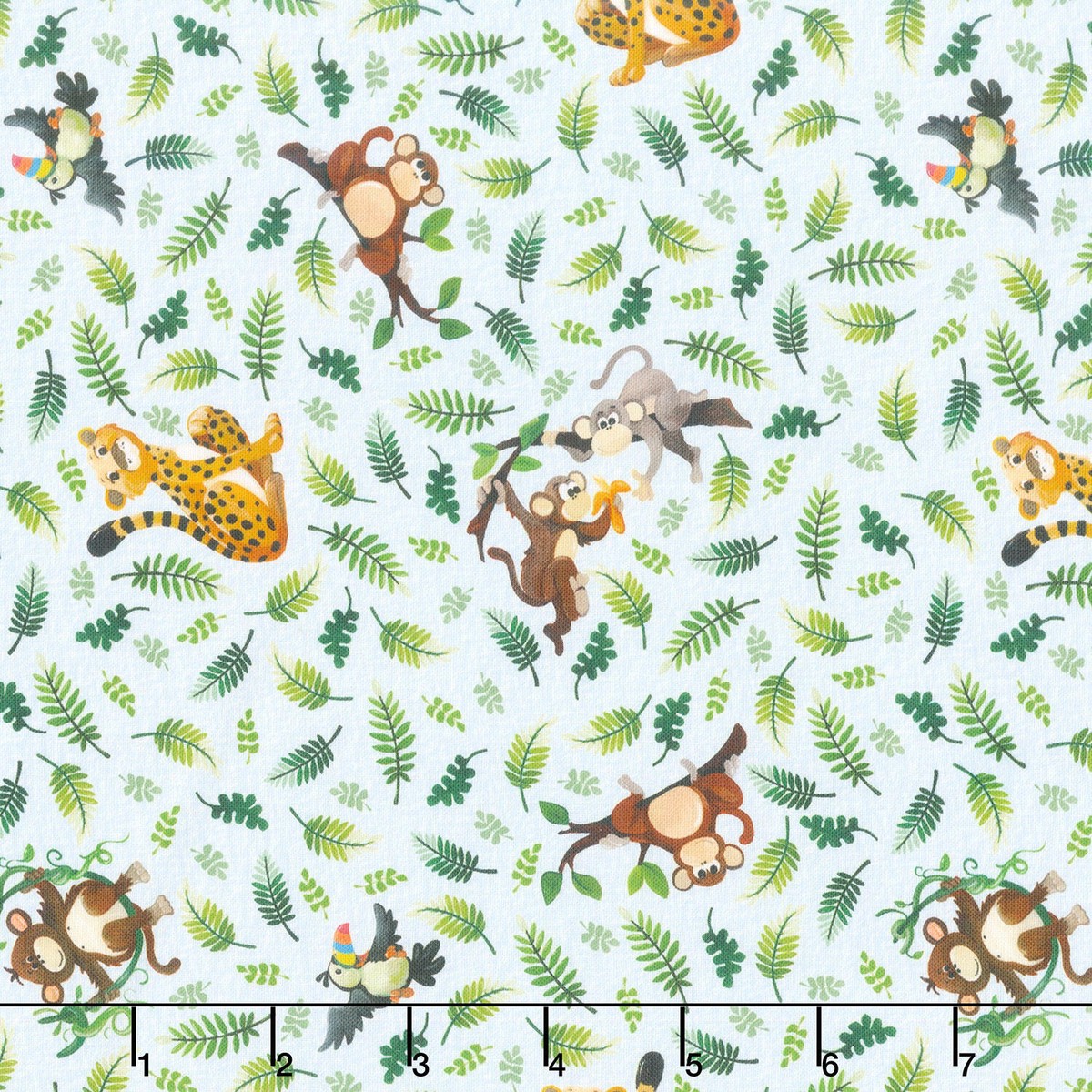 jungle-friends-tossed-animals-light-blue-yardage