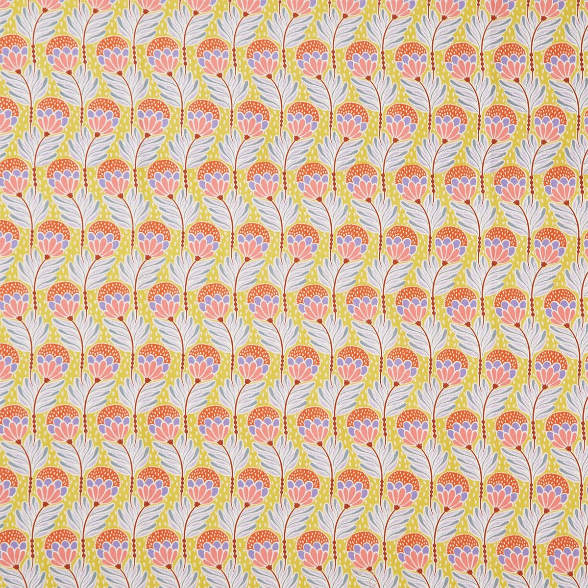 shooting-star-bouncy-blooms-saffron-yardage