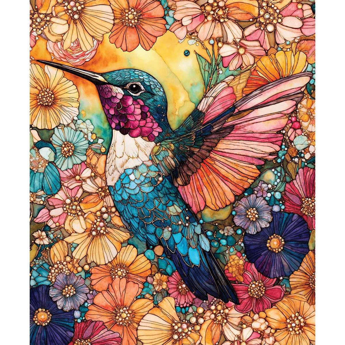 flight-of-beauty-hummingbird-stained-glass-multi-panel-yardage