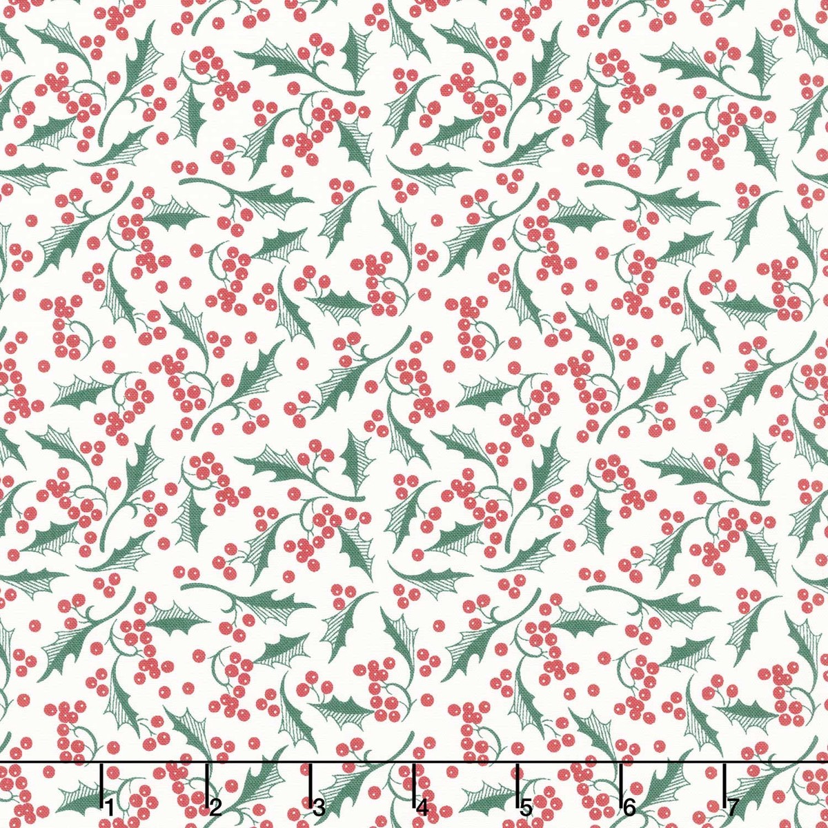 merry-little-christmas-holly-cream-yardage
