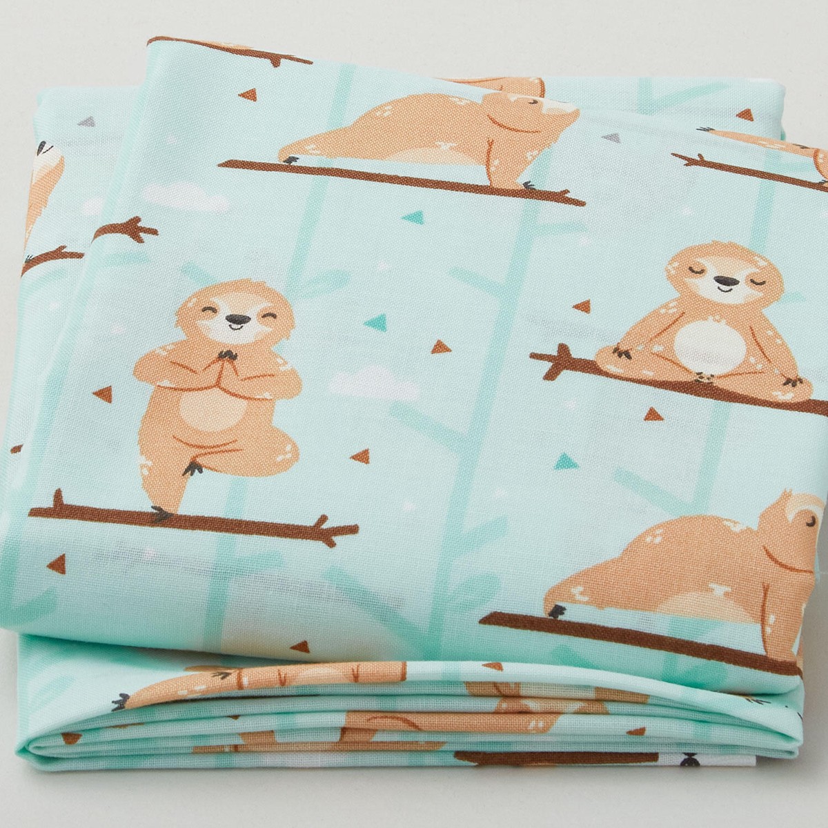 sloth-yoga-seafoam-2-yard-cut