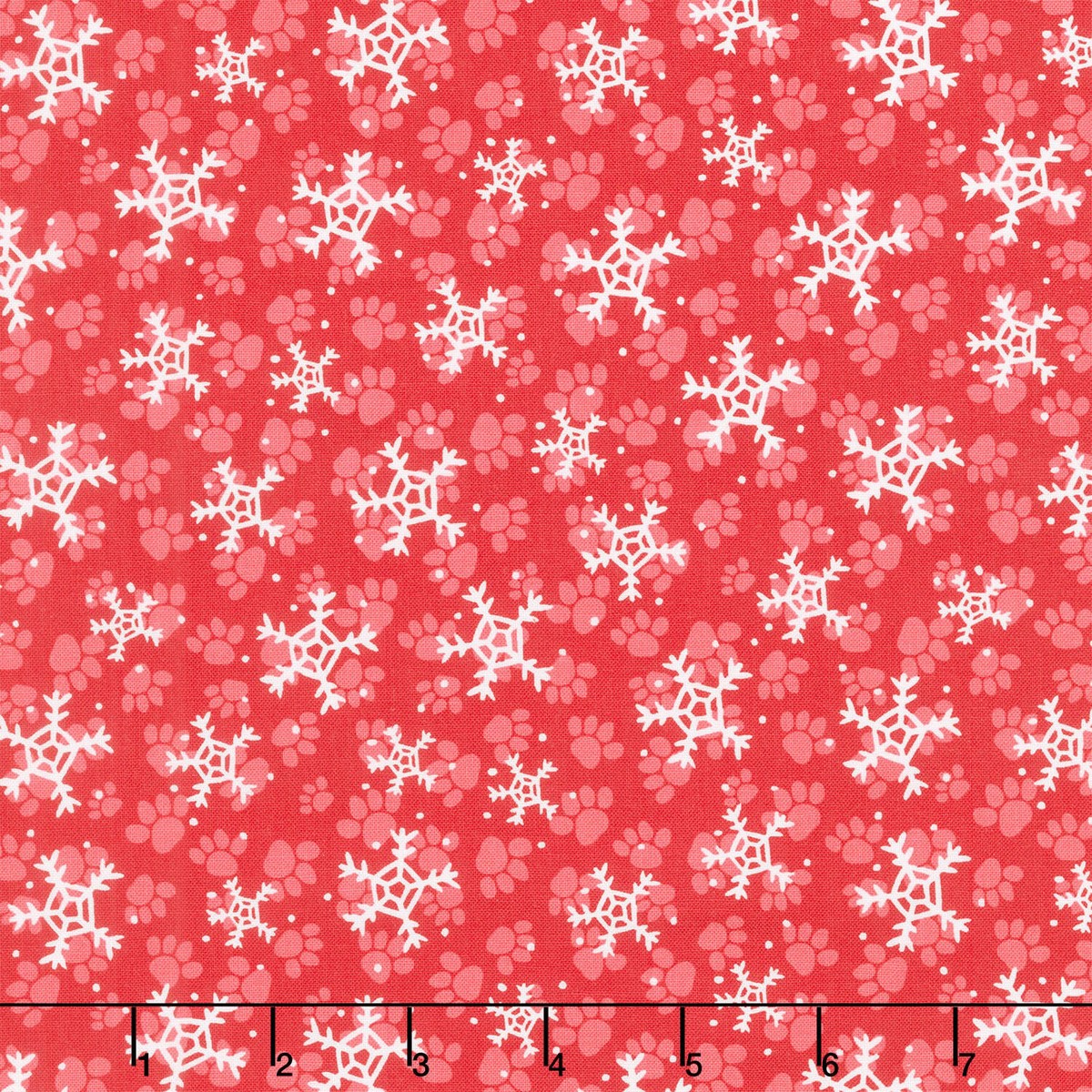 merry-woof-mas-snowflake-toss-red-yardage