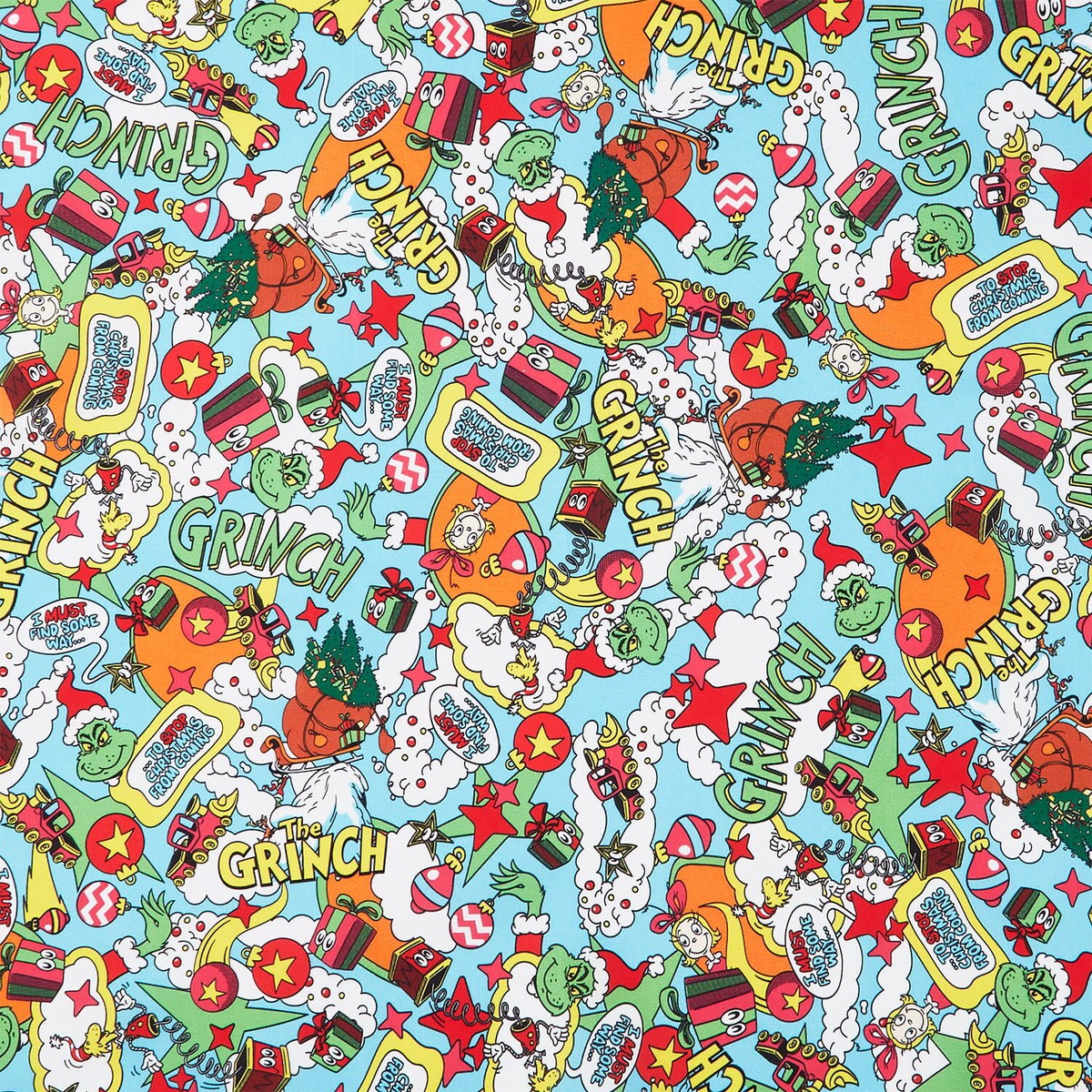 how-the-grinch-stole-christmas-comic-grinch-holiday-yardage