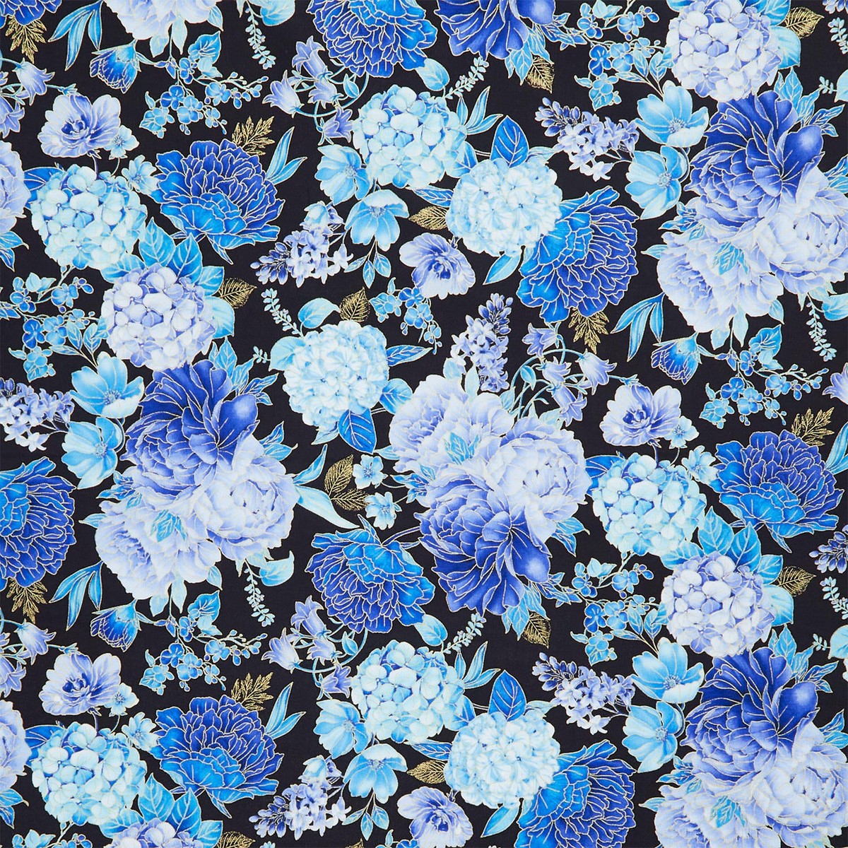 escapade-floral-bouquet-black-metallic-yardage