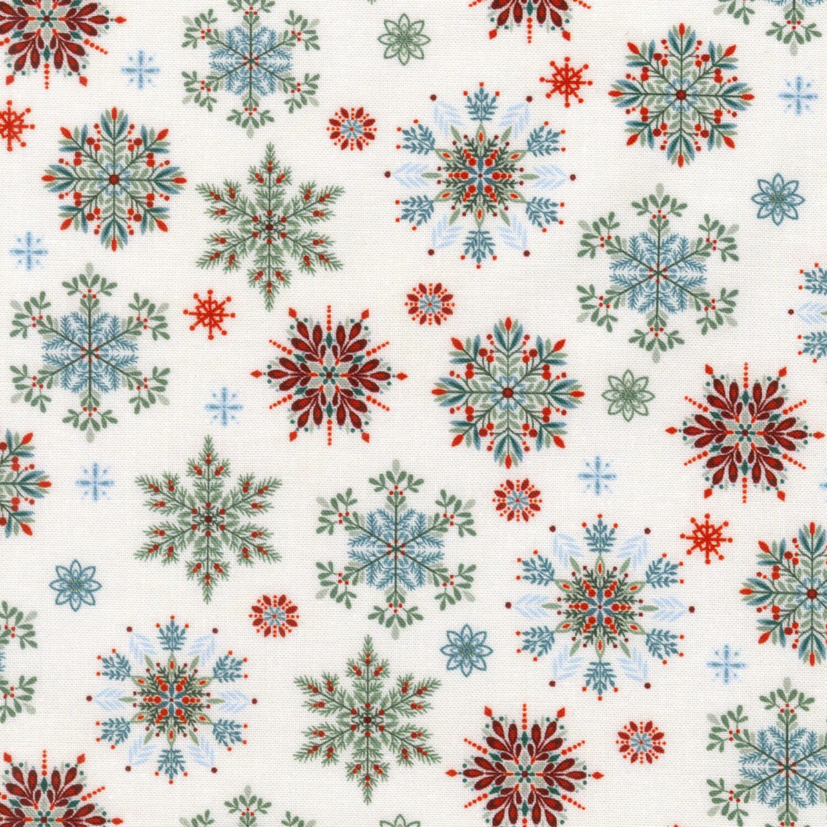 nordic-holiday-village-snowflakes-cream-multi-yardage