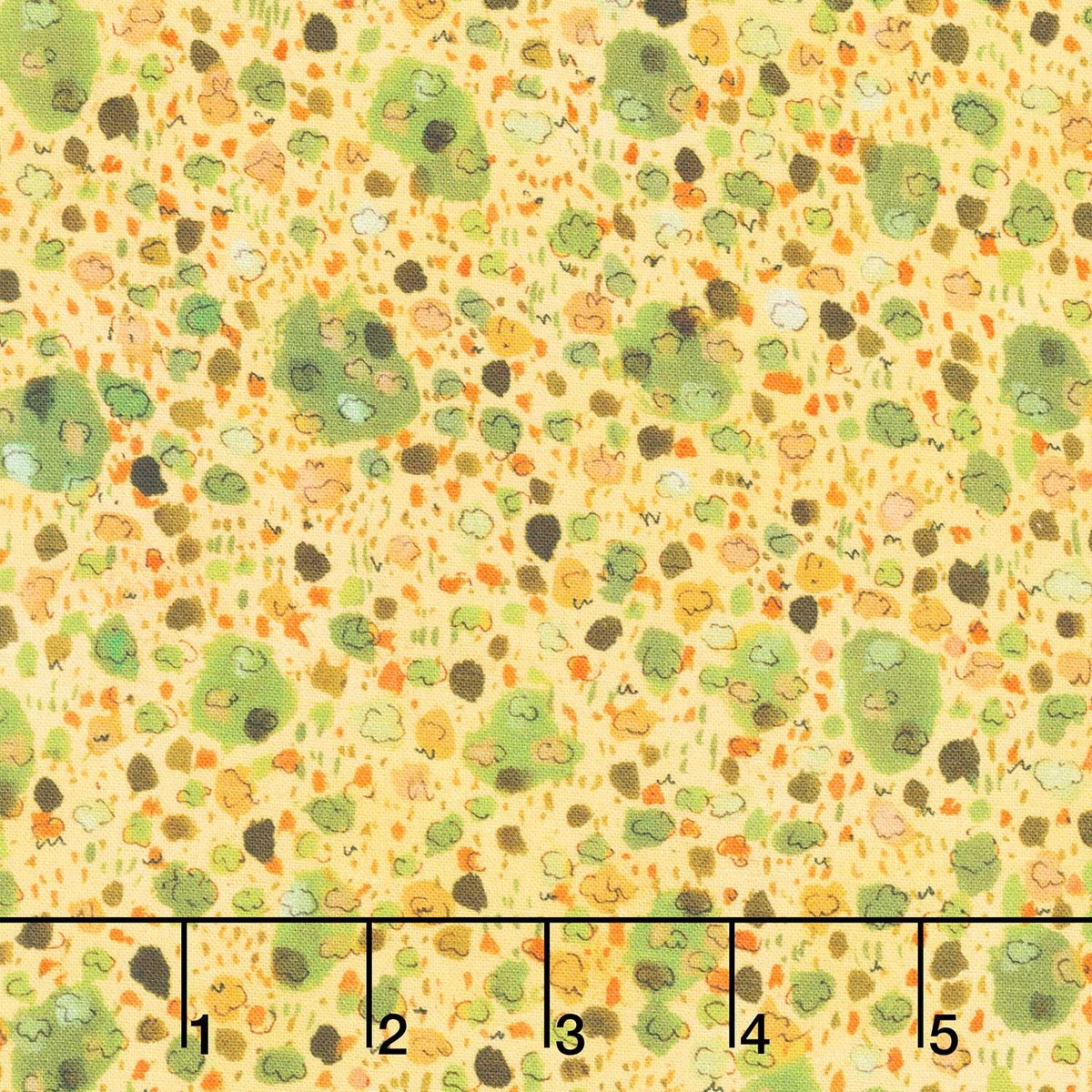 sunlit-garden-abstract-mustard-yardage