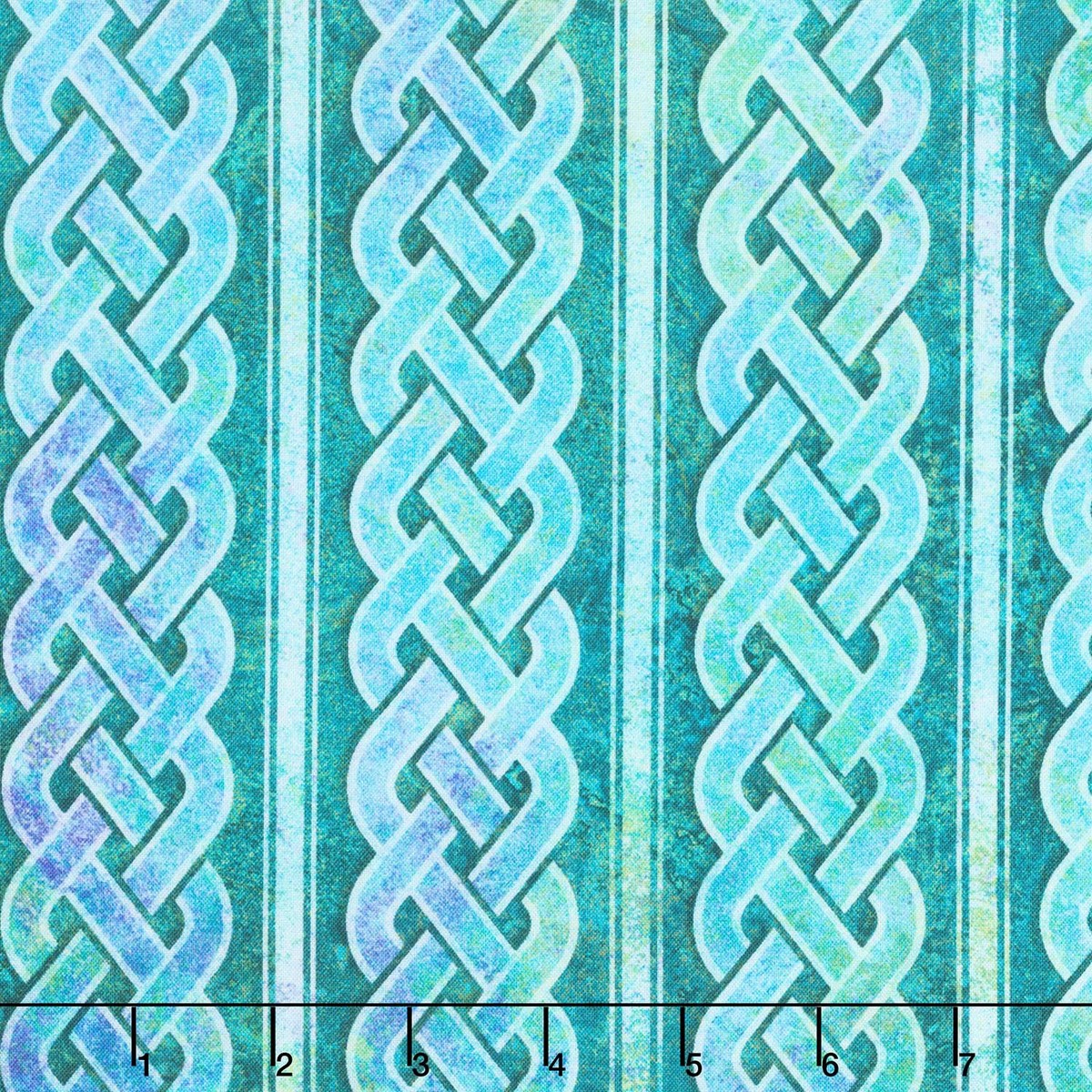 stonehenge-celtic-roots-celtic-stripe-turq-multi-yardage