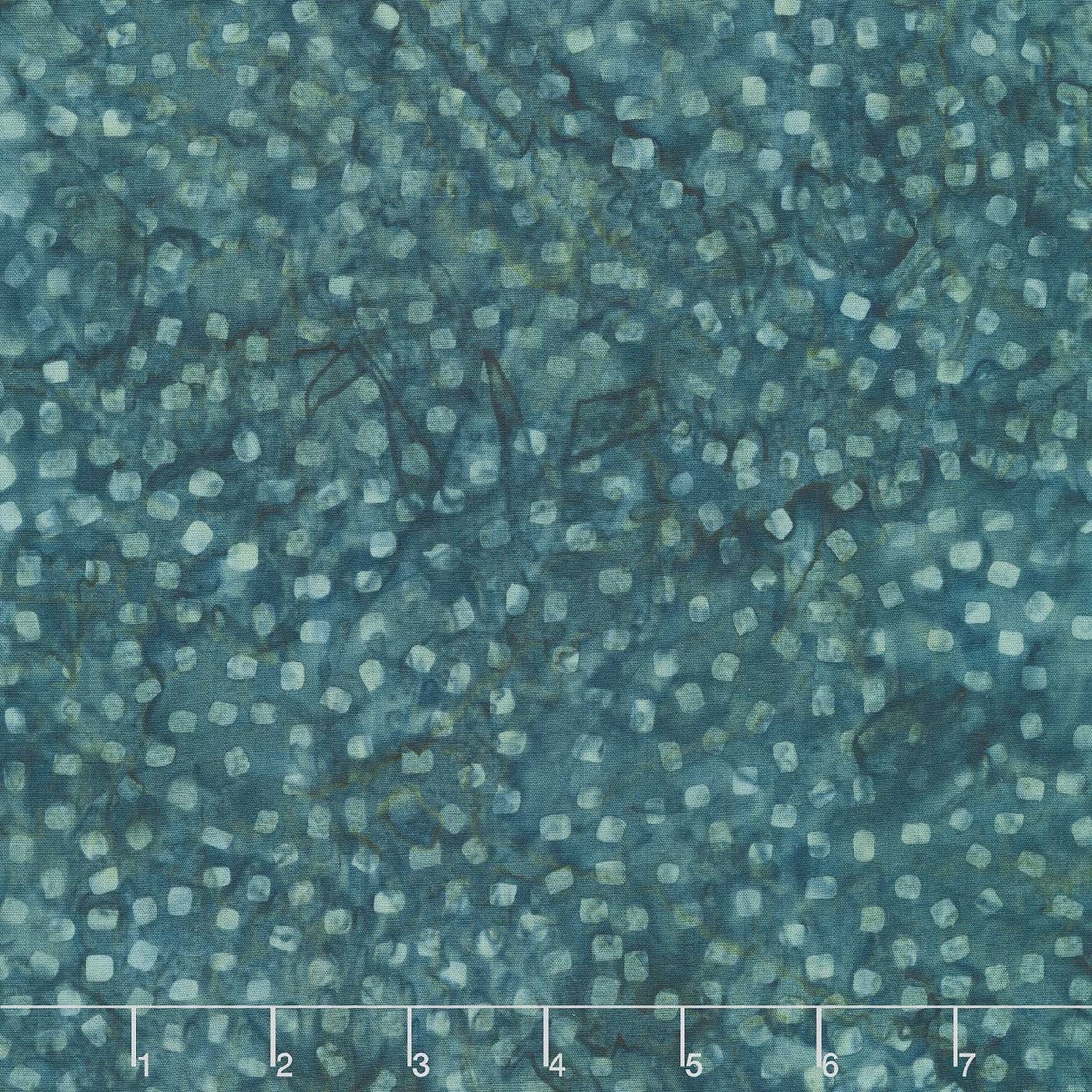 tonga-batiks-mountain-meadow-squarish-dots-spruce-yardage