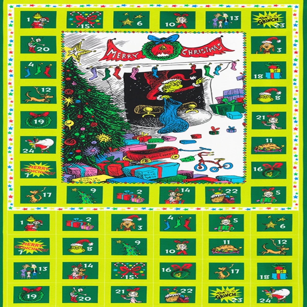 how-the-grinch-stole-christmas-green-advent-calendar