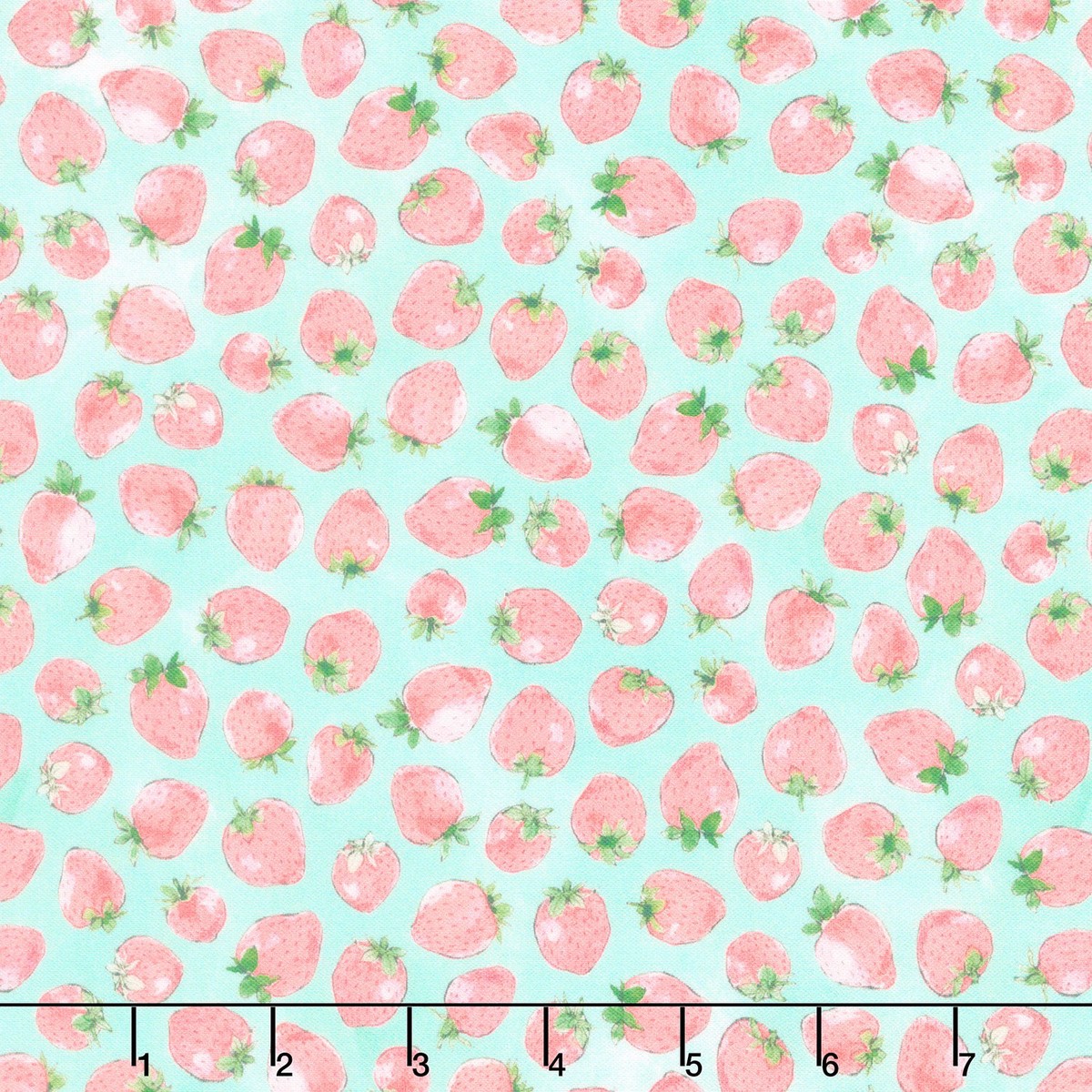 strawberry-season-strawberries-seafoam-yardage