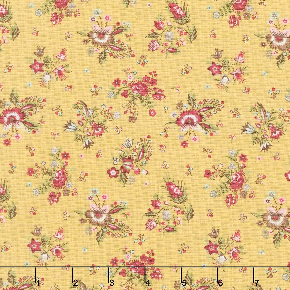 french-market-bouquet-yellow-yardage