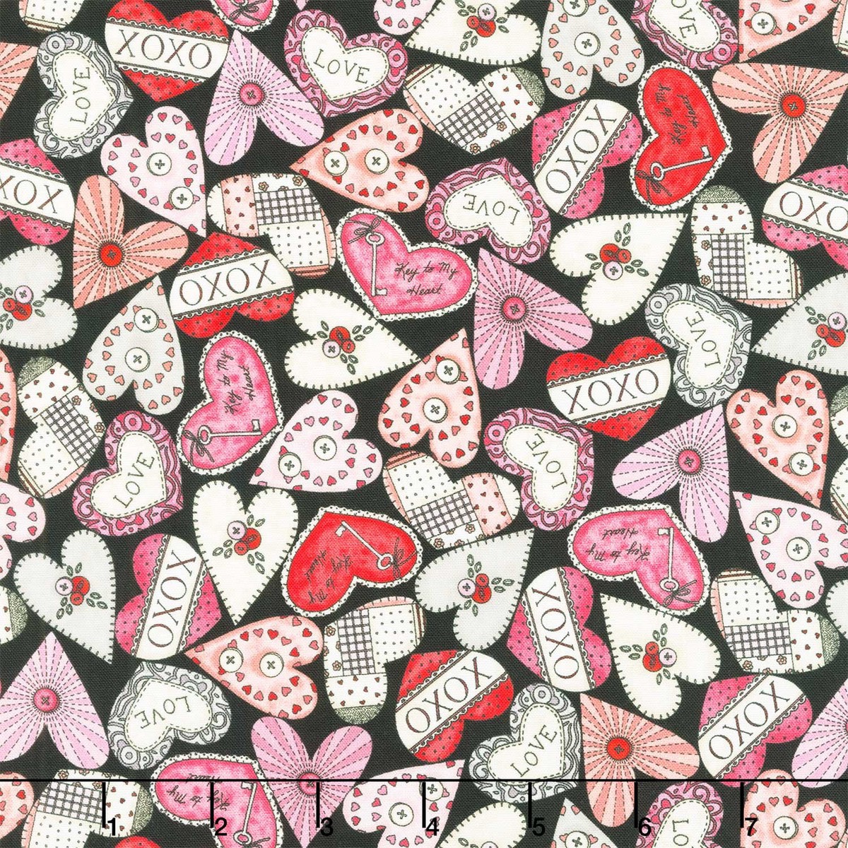 i-heart-you-packed-hearts-black-yardage