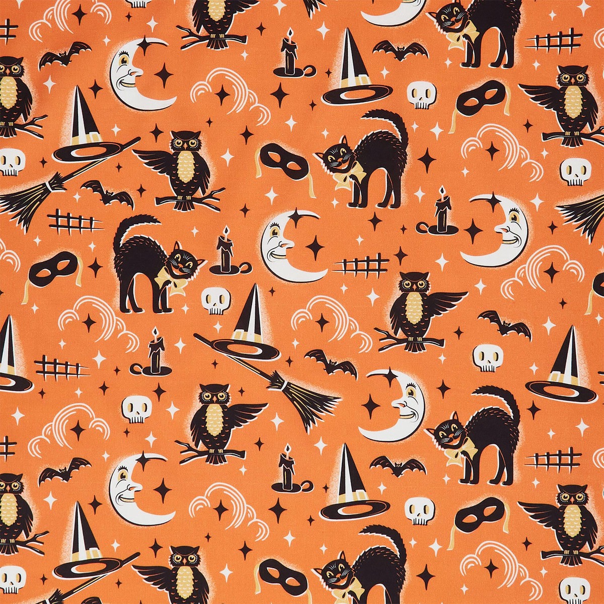 midnight-masquerade-vintage-halloween-allover-orange-yardage