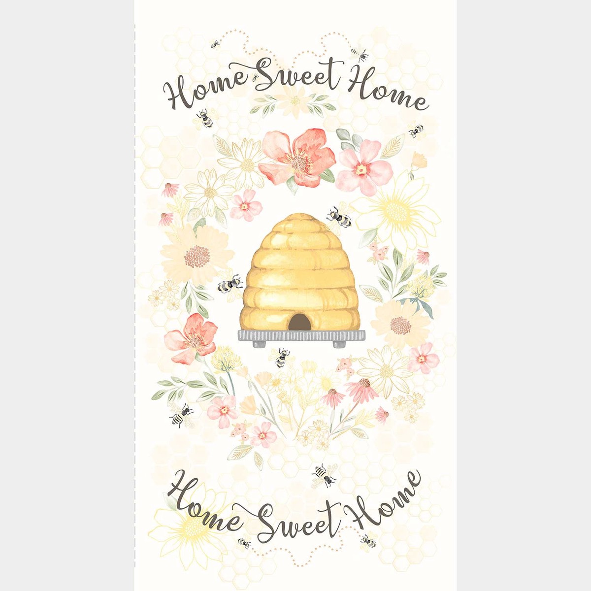 home-sweet-home-bee-hive-cream-panel