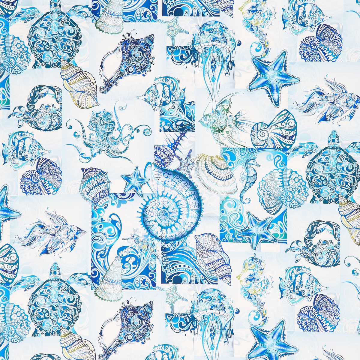 wonders-of-the-ocean-collage-blue-yardage