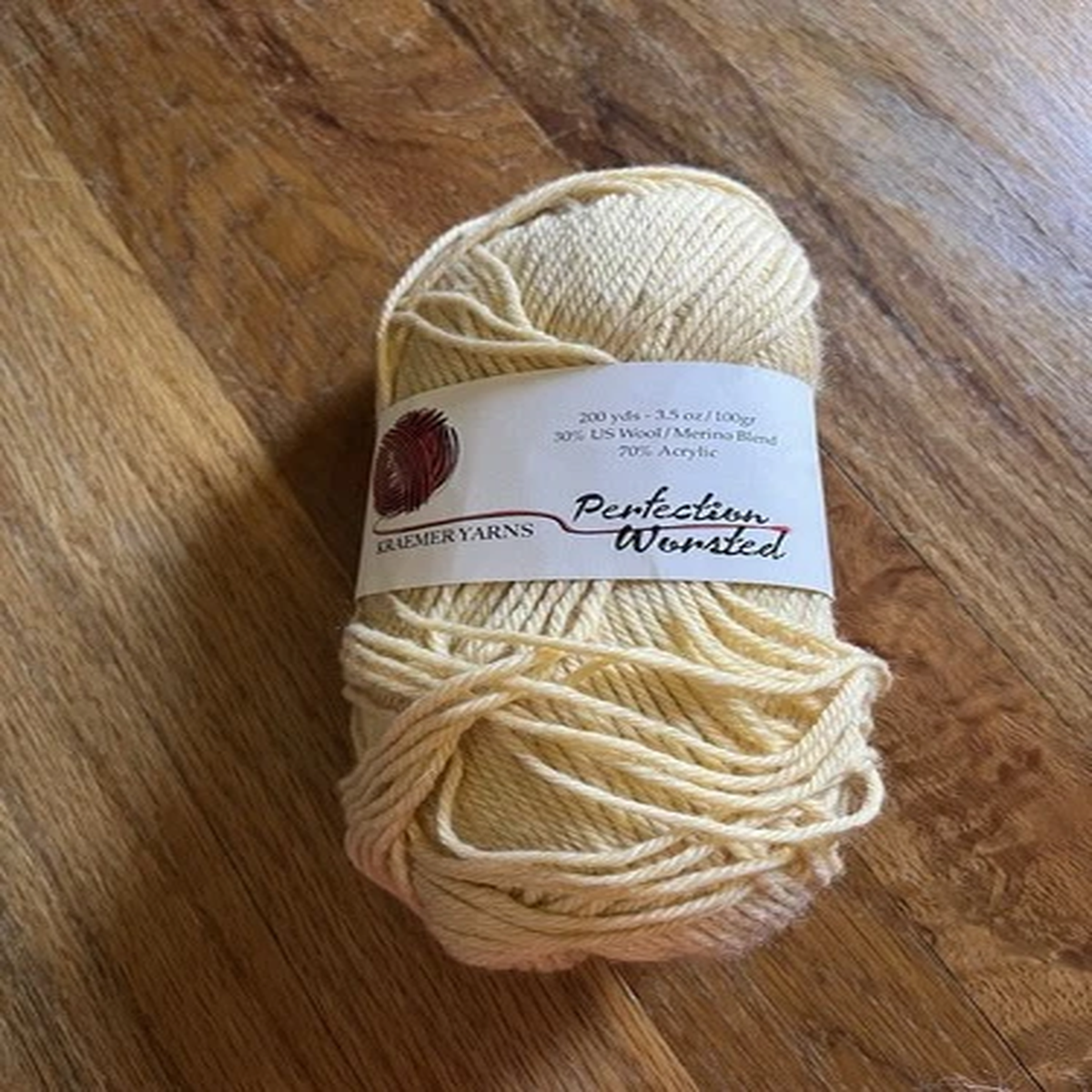 kraemer-yarns-perfections-worsted-merino-acrylic-1-skein-buttercream-1544
