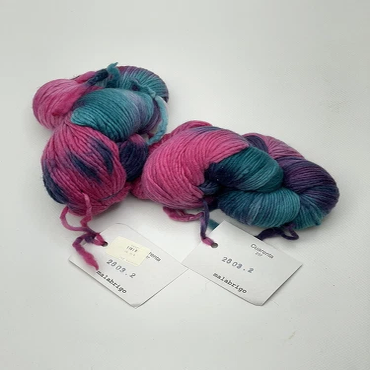 malabrigo-yarn-kettle-dyed-pure-merino-wool-worsted-216-yards-pink-turq-lot-of-2