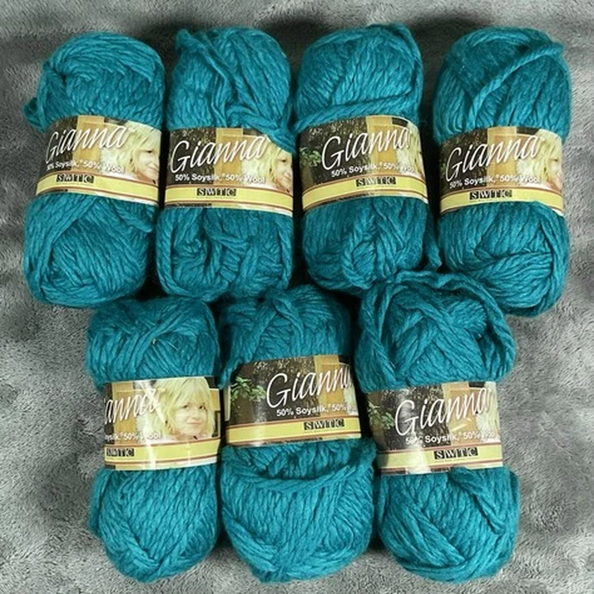 swtc-gianna-yarn-lot-7-skeins-teal-50g-50-soysilk-wool-dyelot-3706-12