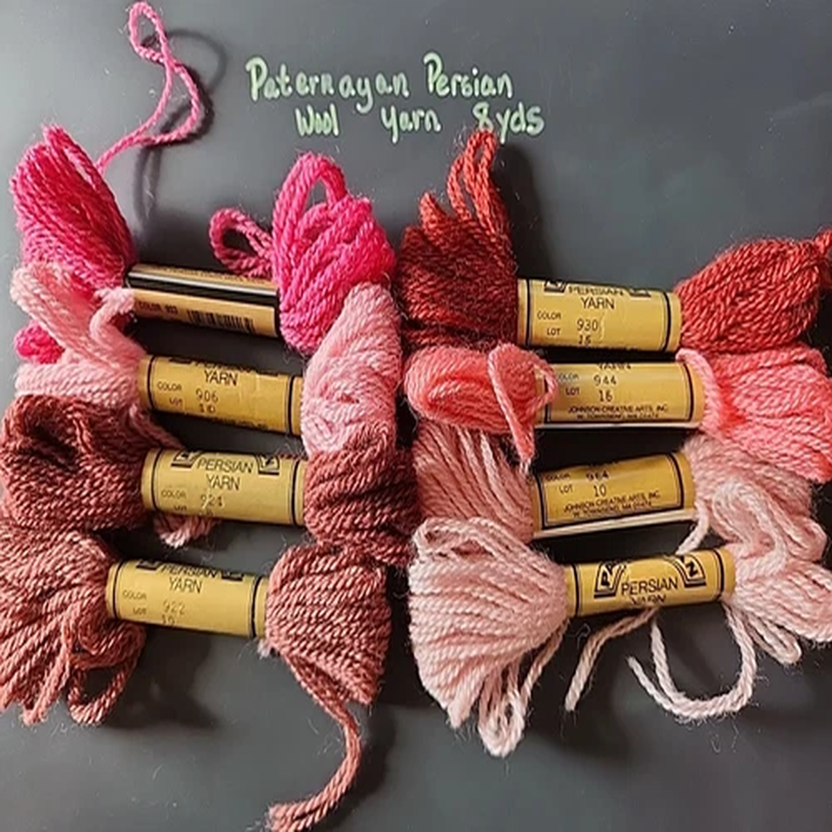 8x-paternayan-persian-wool-yarn-reds-pinks-903-906-921-922-930-944-964