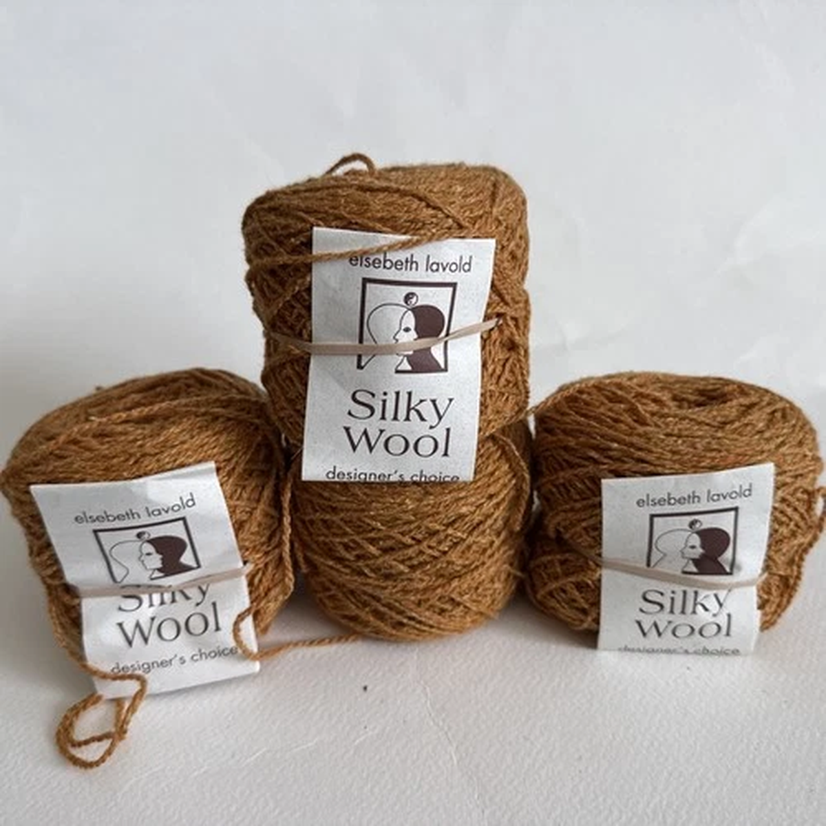 new-elsebeth-lavold-silky-wool-italy-color-007-dye-lot-22-brown-200-grams-total