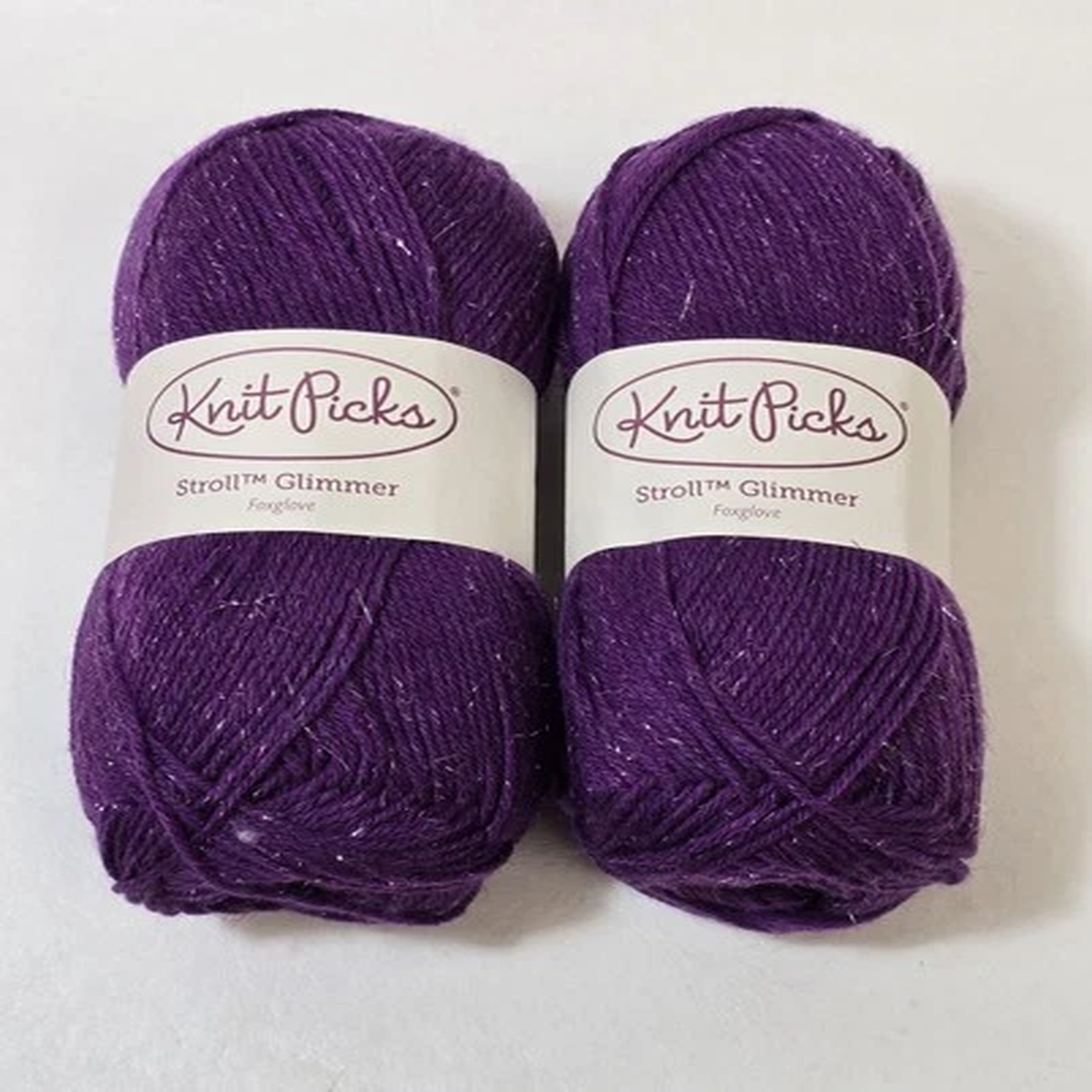 2-foxglove-knit-picks-stroll-glimmer-fingering-yarn-231yds-50gr-wool-blend