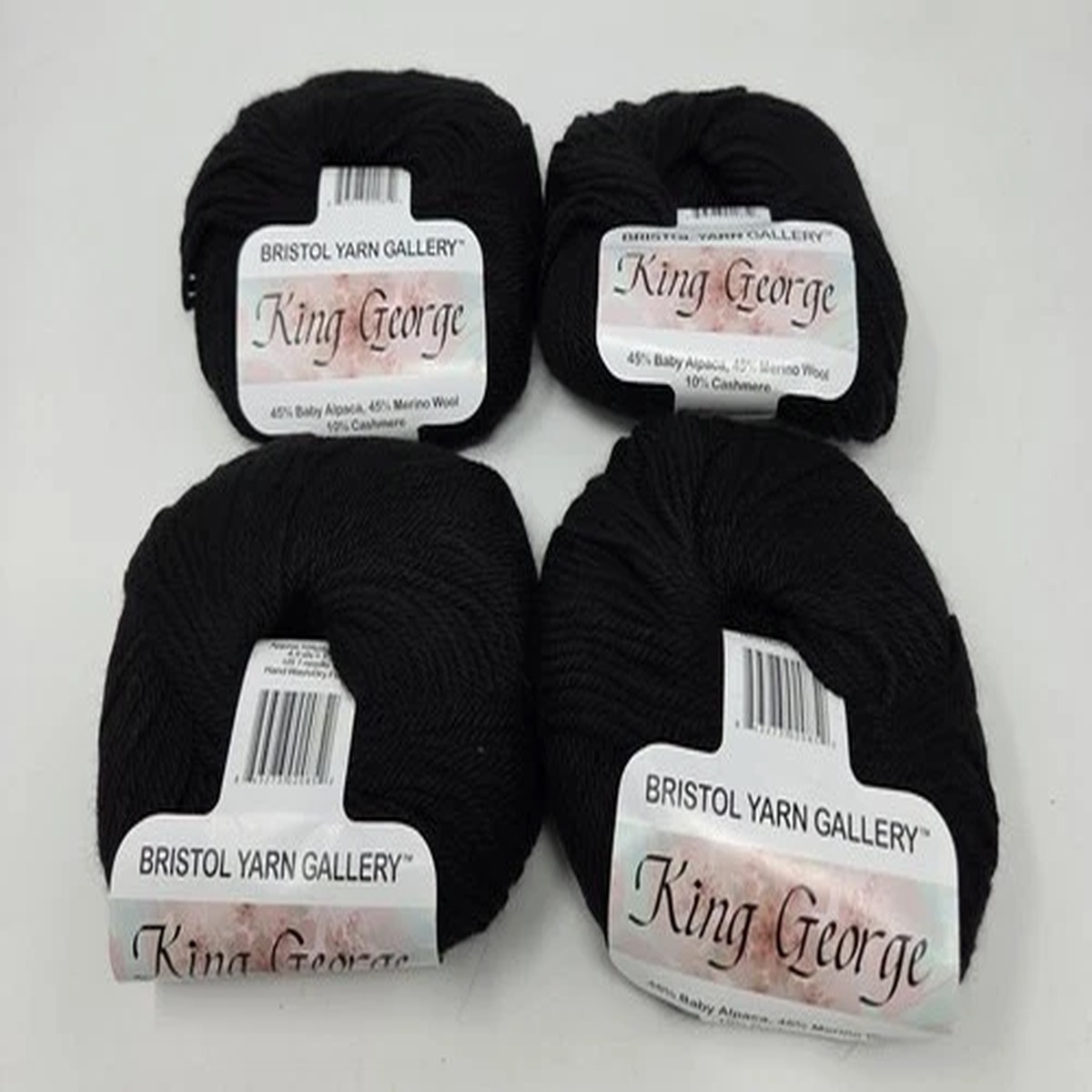 bristol-yarn-gallery-king-george-alpaca-wool-cashmere-blend-lot-of-4-new-disc
