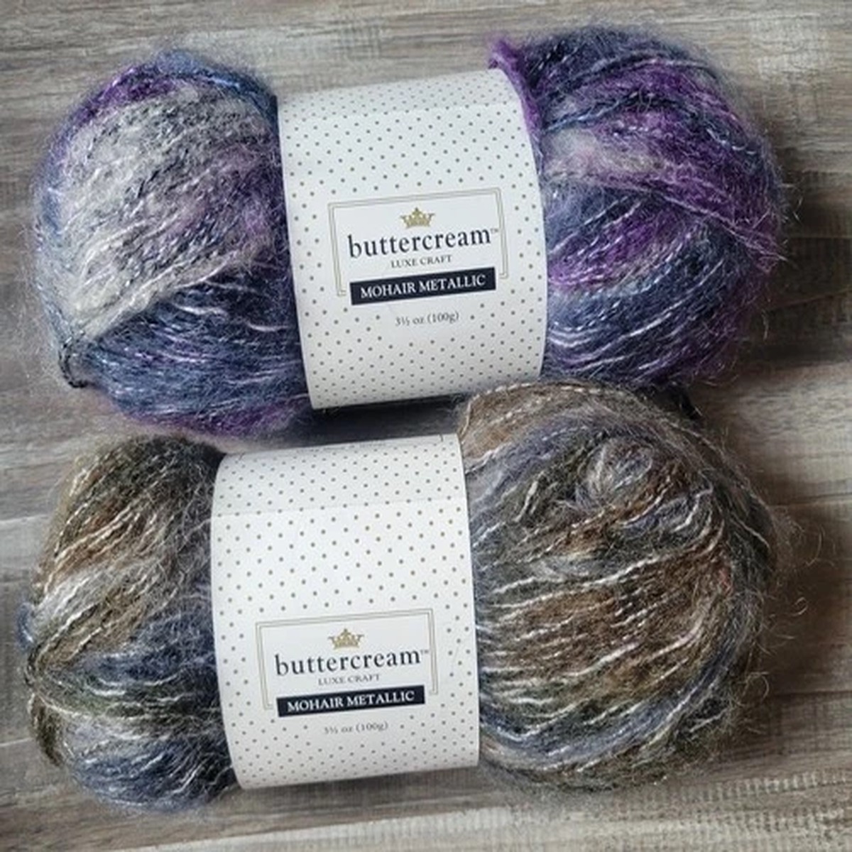 buttercream-acrylic-mohair-metallic-silver-bulky-yarn-lot-of-2