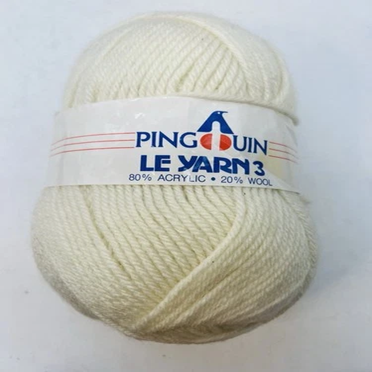 pinguin-le-yarn-cream-ivory-20-wool-yarn-3-5-ounce-skein-100-gm-color-3