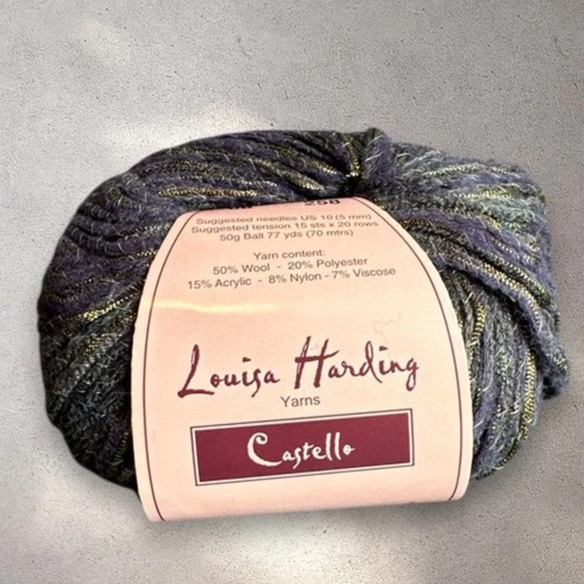 louisa-harding-yarn-castella-color-08-lot-258-50g-wool-polyester-discontinued