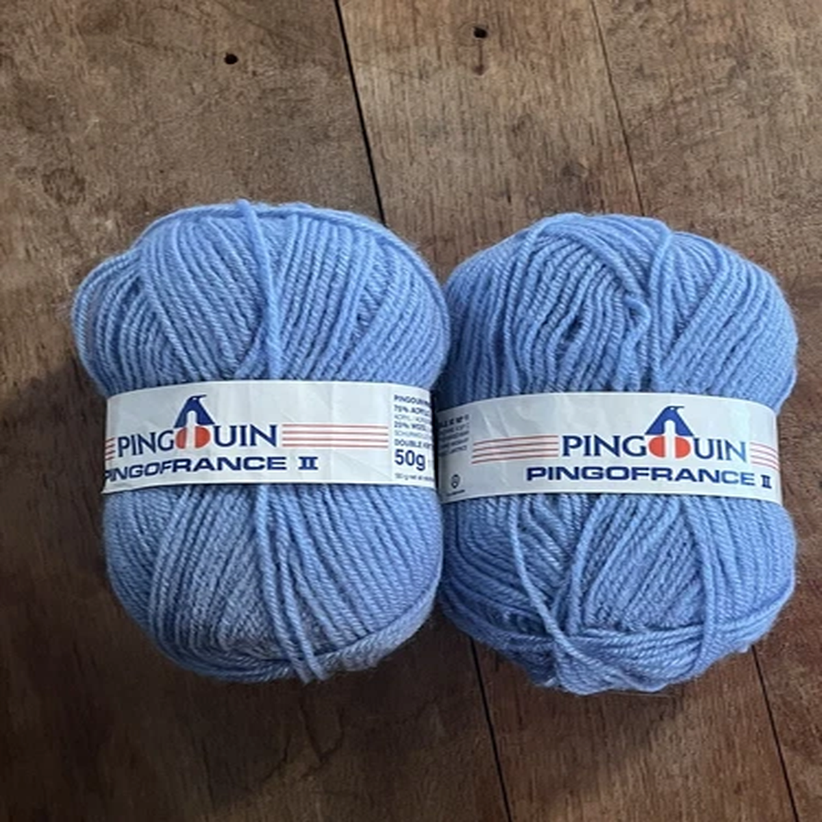 yarn-pingouin-pingofrance-ii-75-acrylic-25-wool-yarn-50g-color-103-blue-lot-2