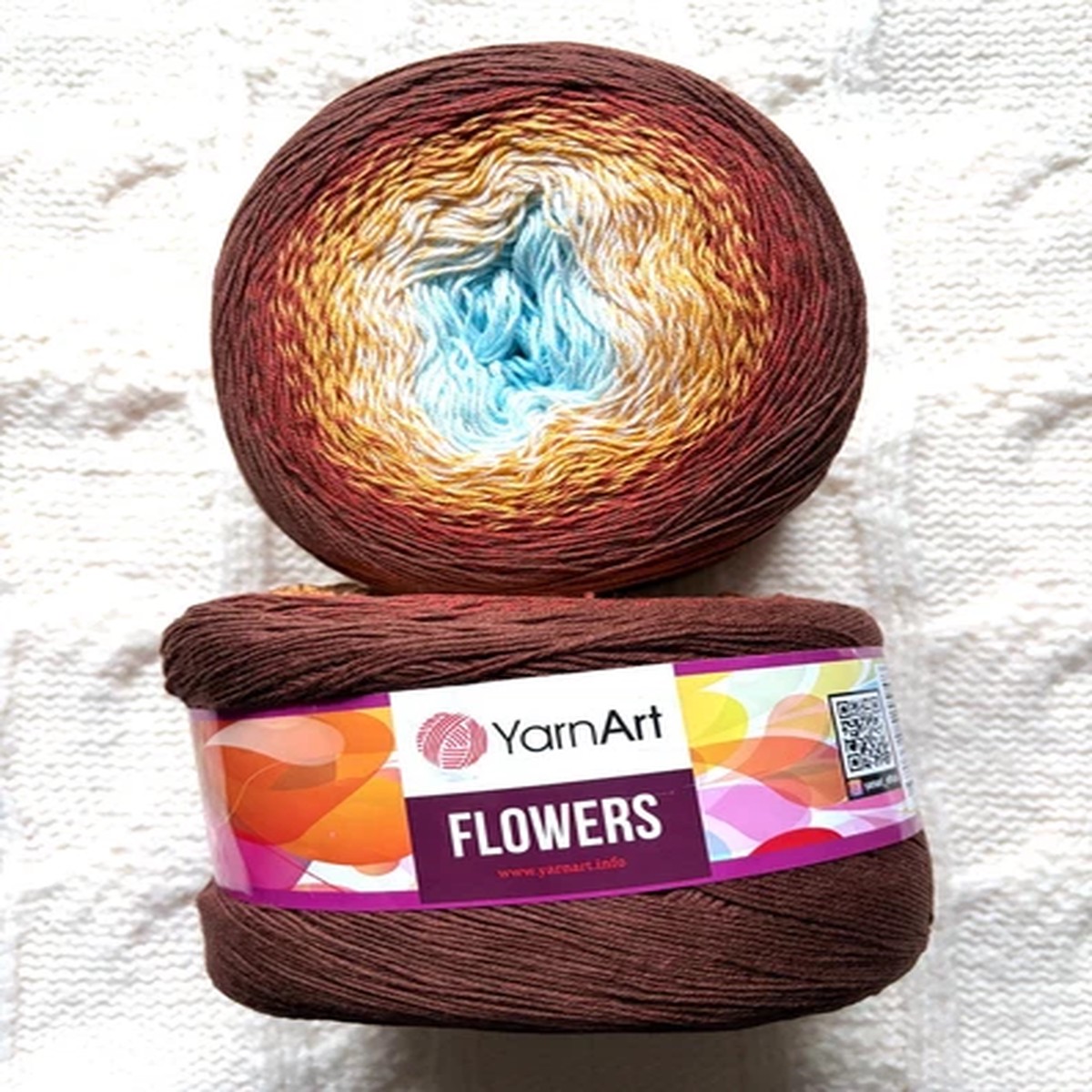 1-cake-x-250g-yarnart-flowers-yarn-cake-colour-296-cotton-blend