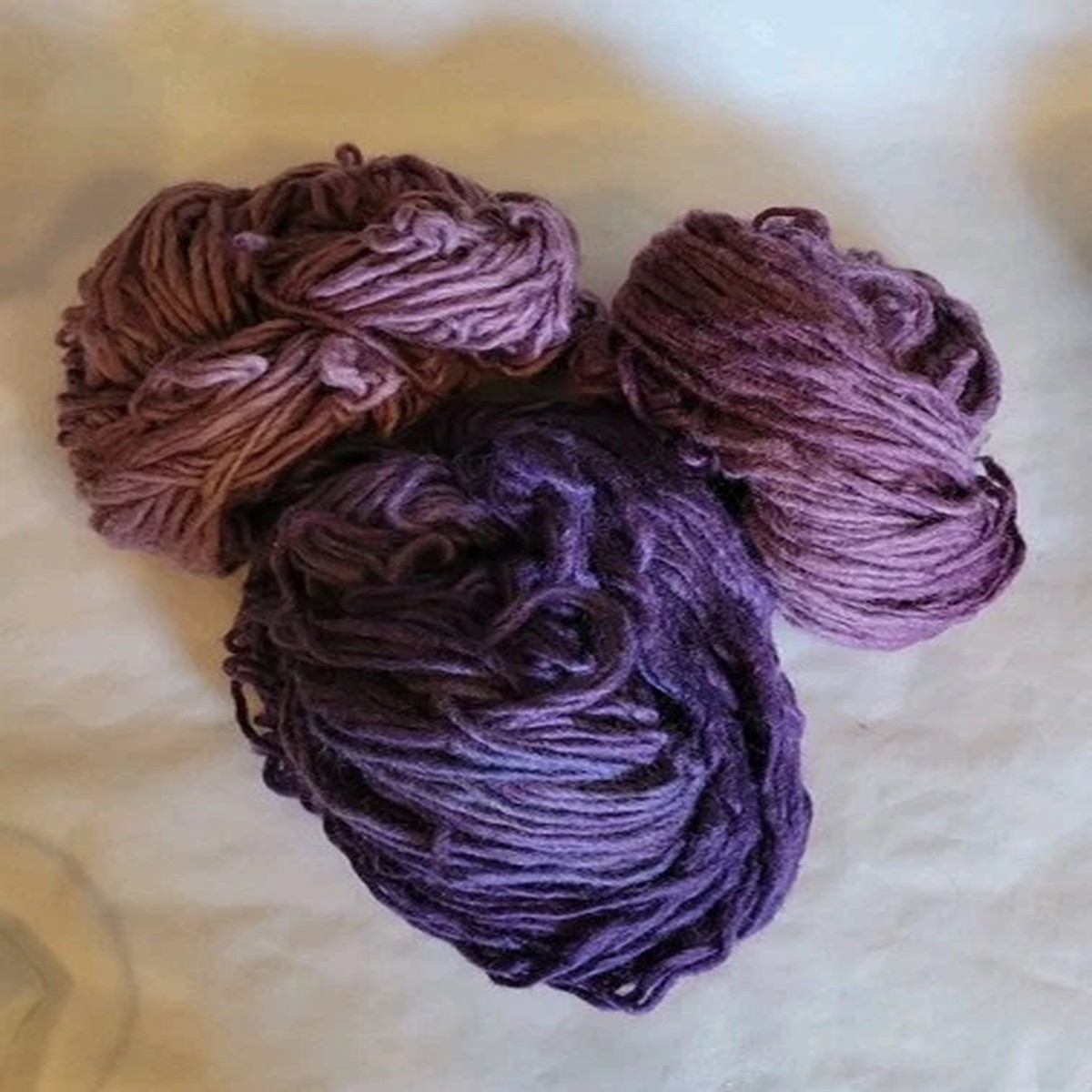 handdyed-100-virgin-wool-lopi-style-3-shades-purple-about-11-ounces-in-all