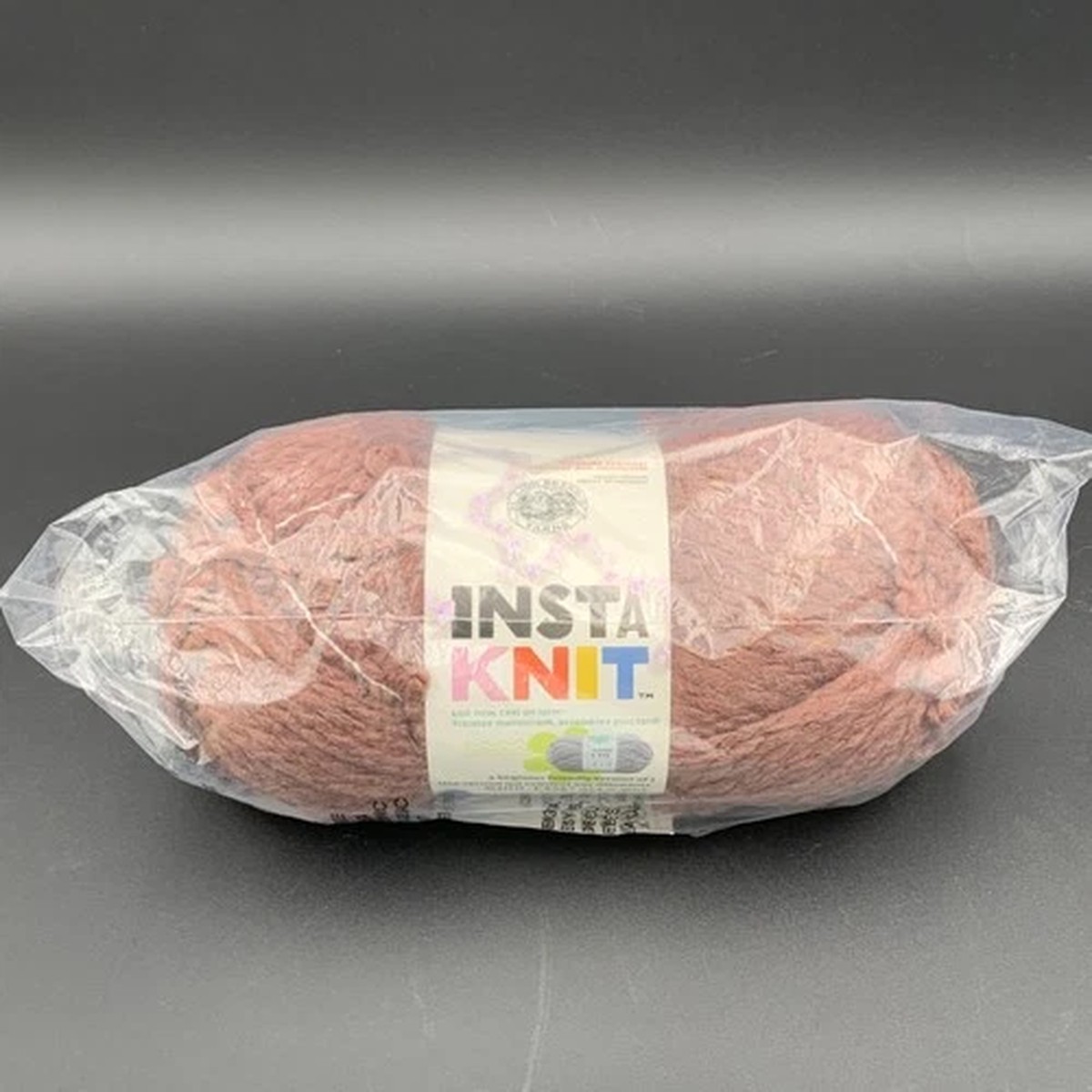 lion-brand-insta-knit-yarn-guilt-free-chocolate-acrylic-wool-knititng-crochet