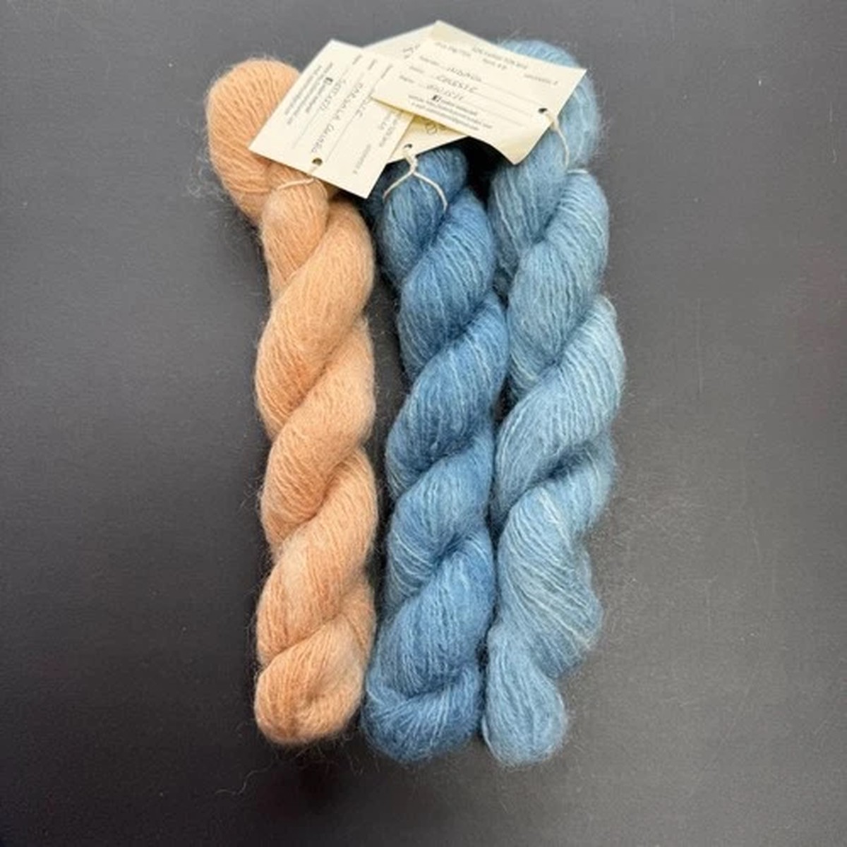 colori-naturali-yarn-3-skeins-82-yards-ea-mohair-wool-nwt