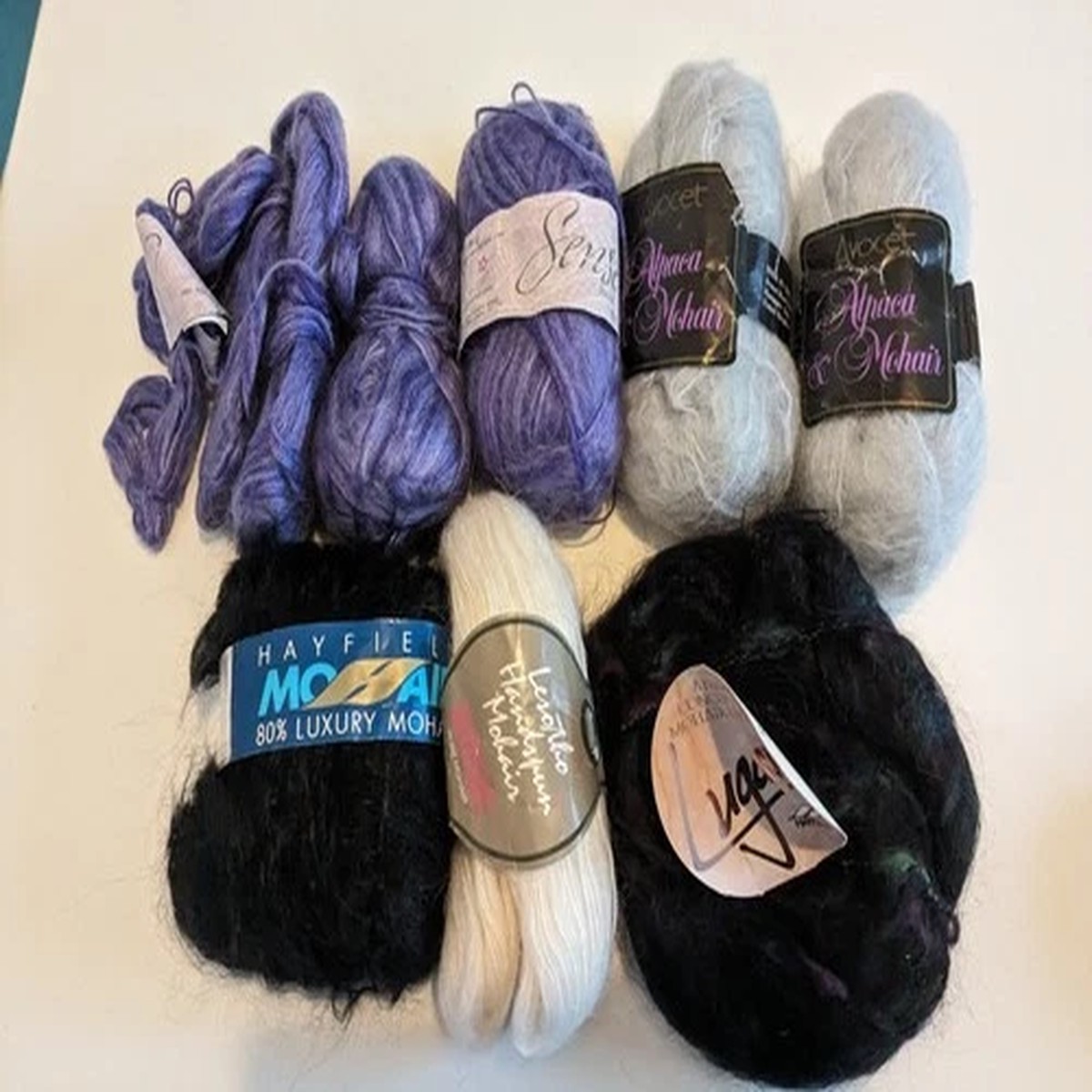 vtg-300g-mixed-pure-mohair-alpaca-mix-lot-avocet-knitting-wool-yarn-5mm