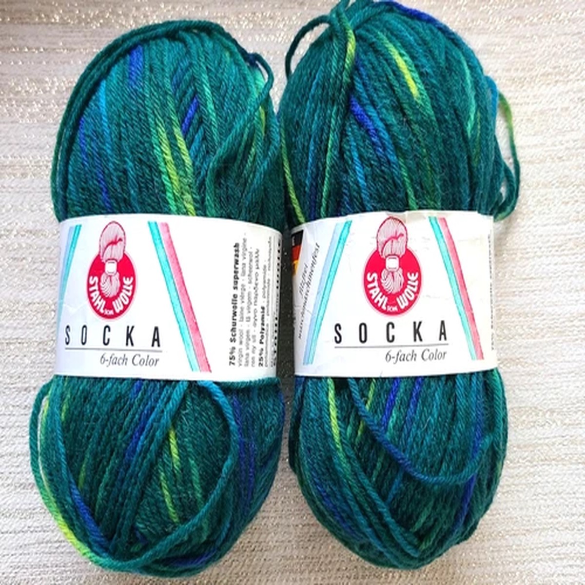 2-skeins-socka-6-fach-color-by-stahlsche-wolle-75-wool-25-nylon-variegated