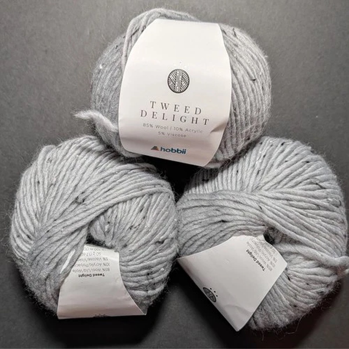 lot-of-3-hobbii-tweed-delight-wool-blend-yarn-destash