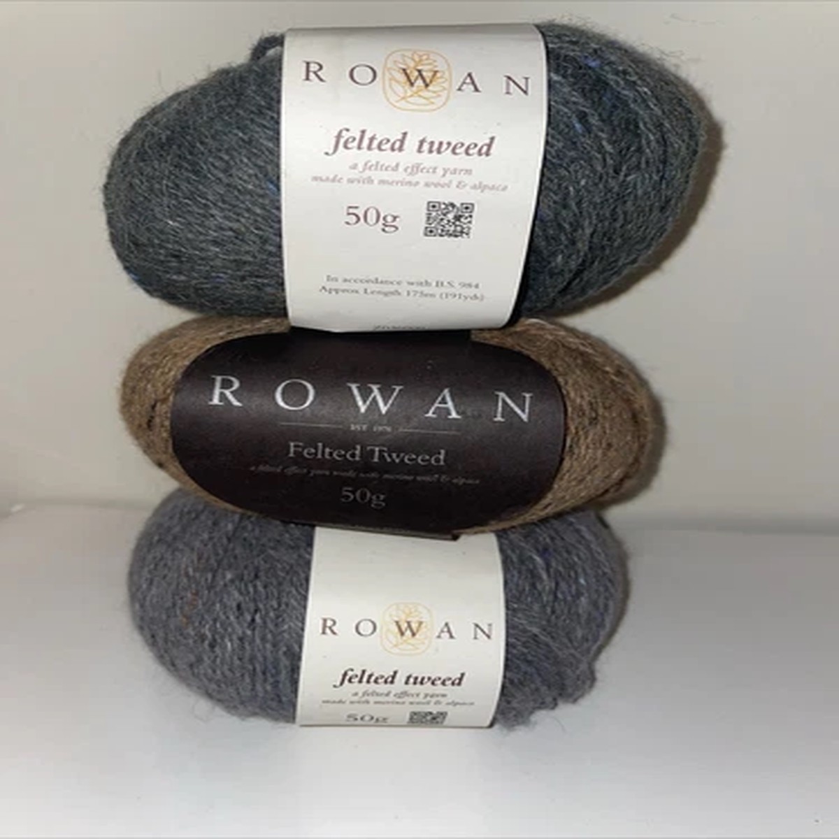 lot-3-rowan-felted-tweed-colors-ancient-boulder-cinnamon-wool-alpaca-yarn