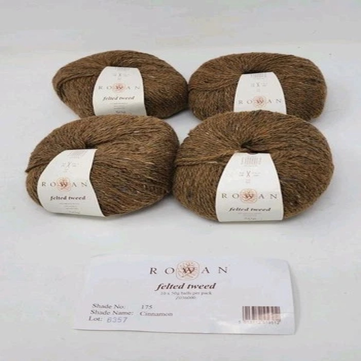 rowan-felted-tweed-yarn-cinnamon-shade-175-lot-of-4-cakes