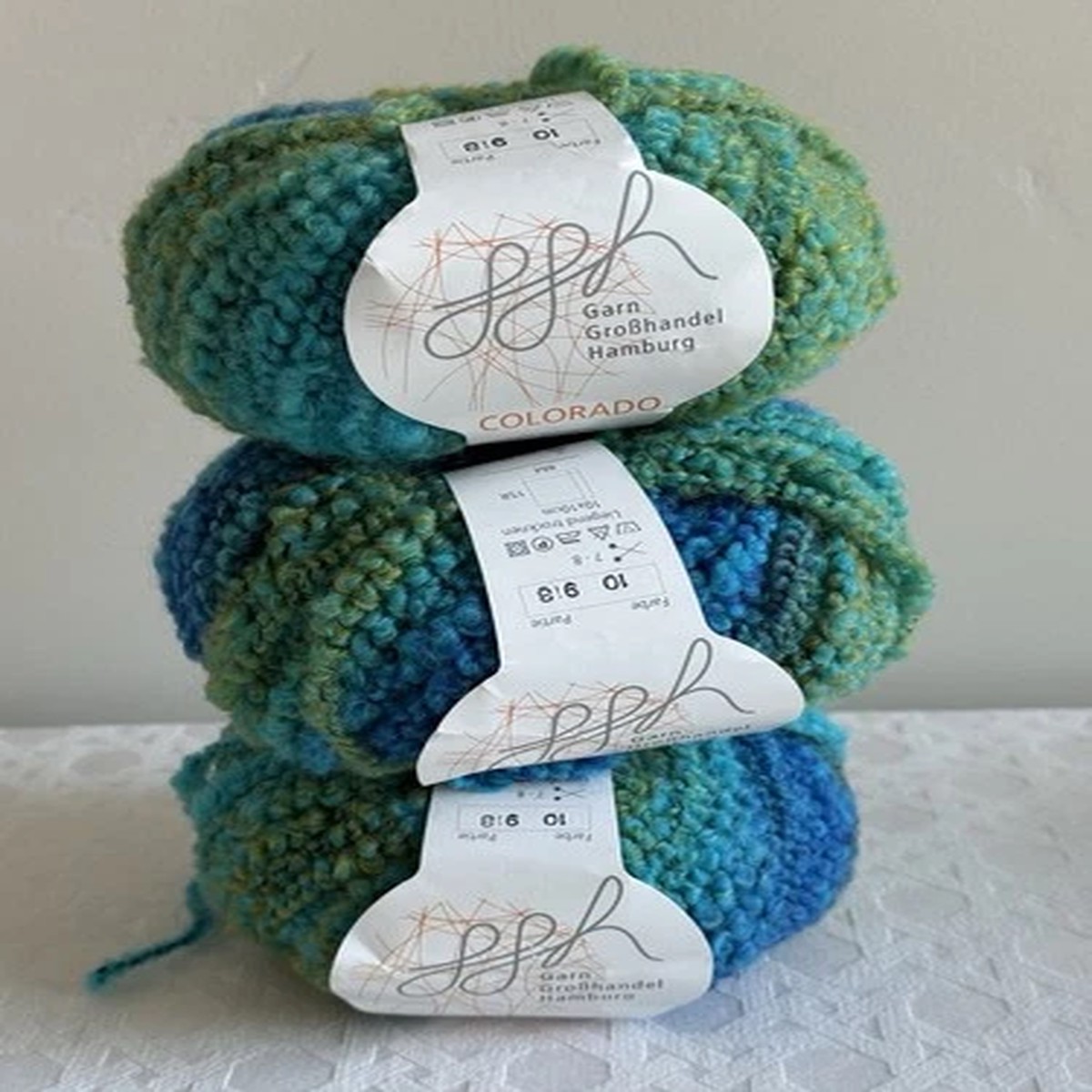 ggh-colorado-blue-green-wool-boucle-yarn-lot-of-3
