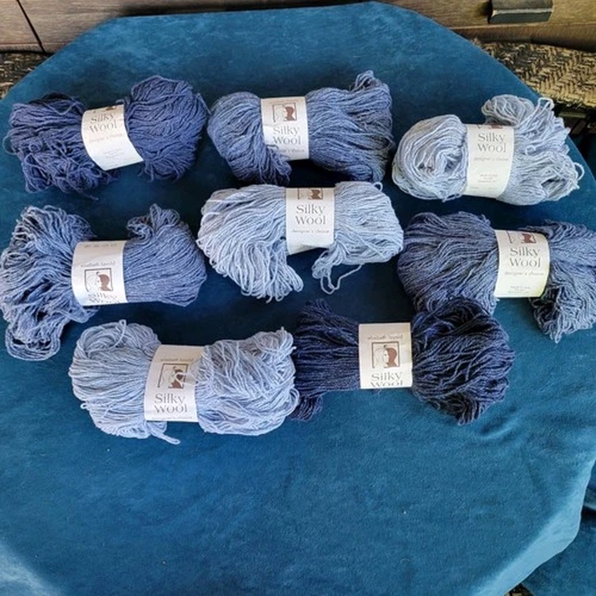 elsebeth-lavold-silky-wool-yarn-eight-skeins-wool-silk-nylon-blend