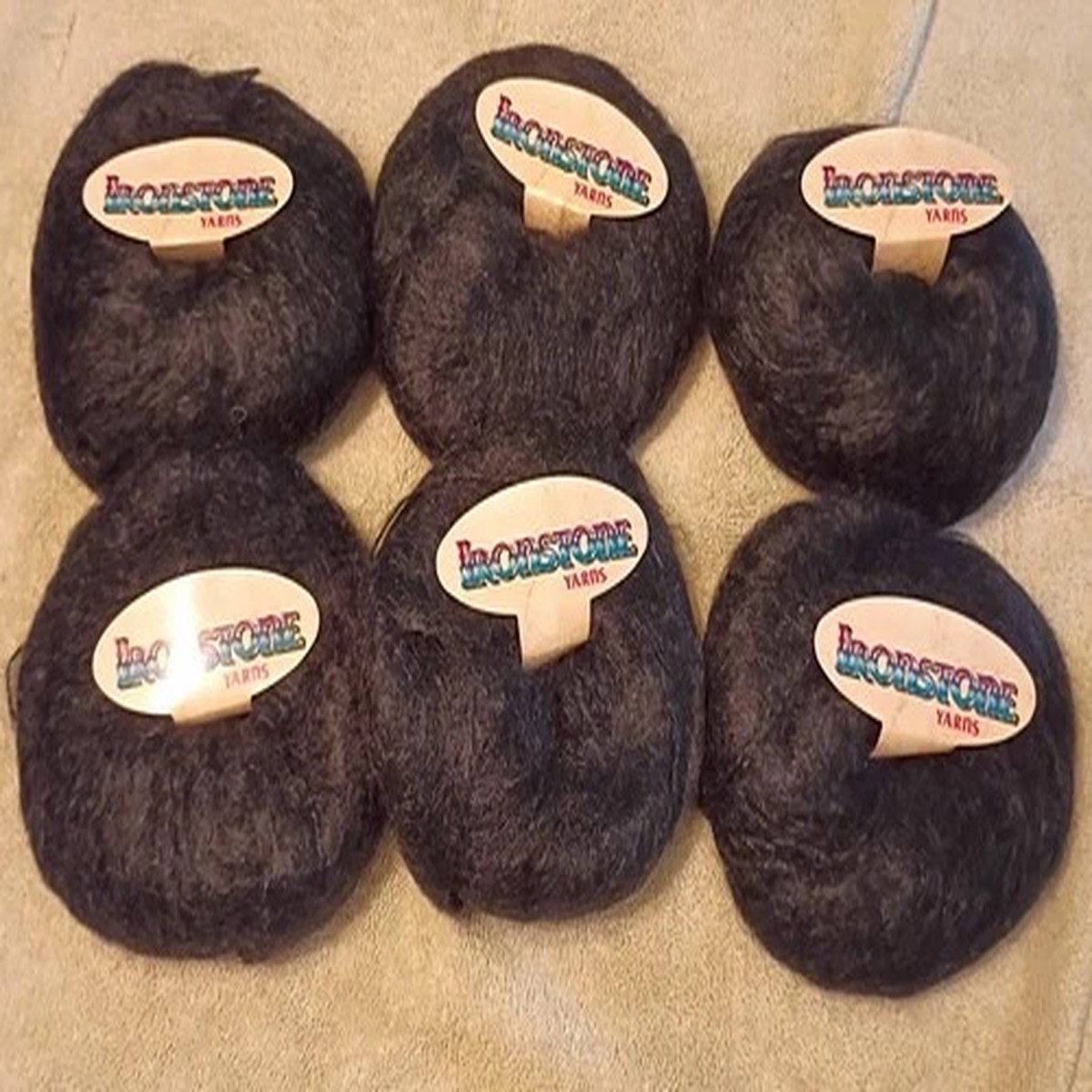 6-new-cakes-of-ironstone-yarn-mohair-wool-nylon-40g-each-1-5-oz